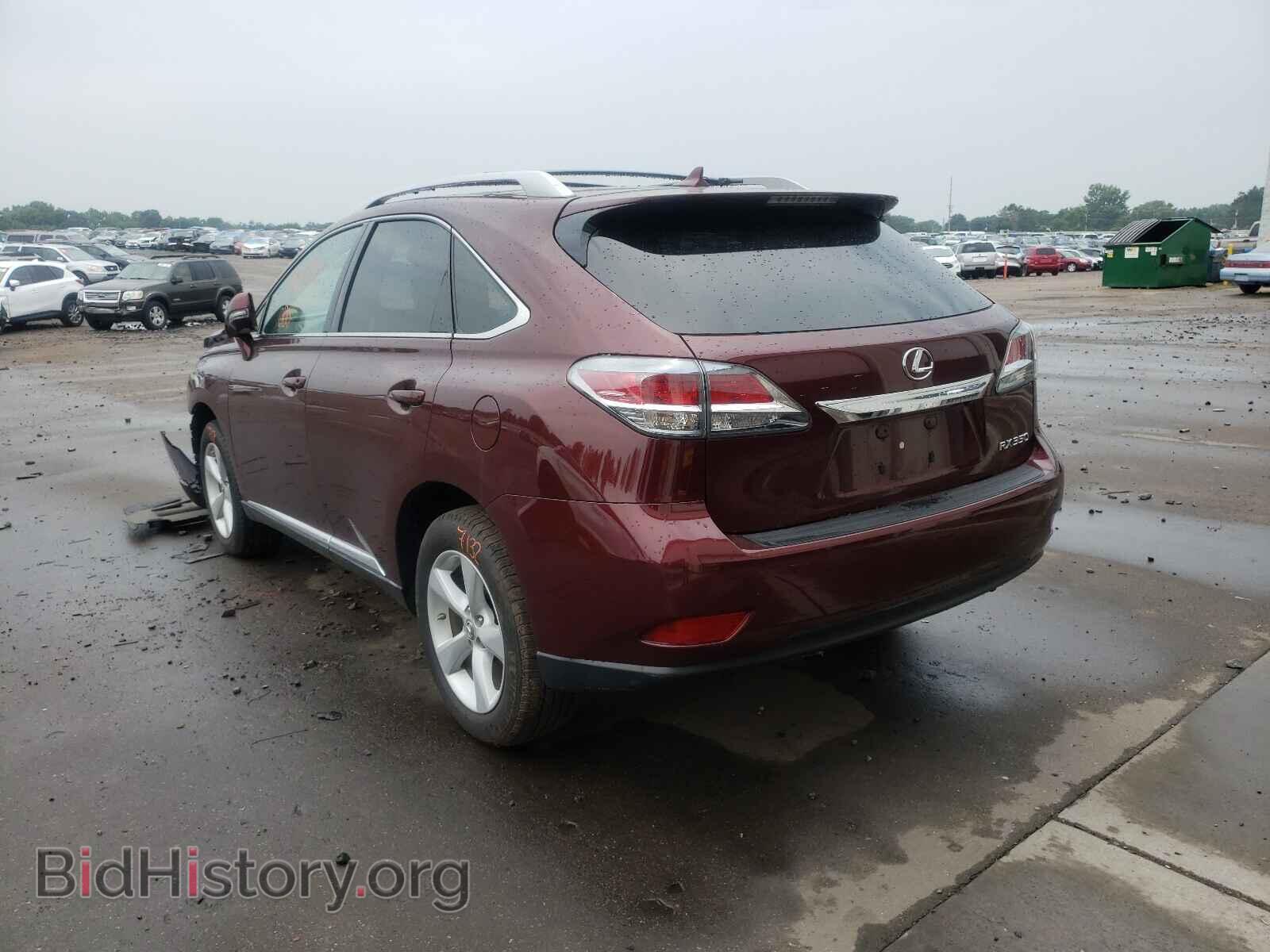 2013 LEXUS RX350 - VIN: 2T2BK1BA4DC178631 - Фото 3