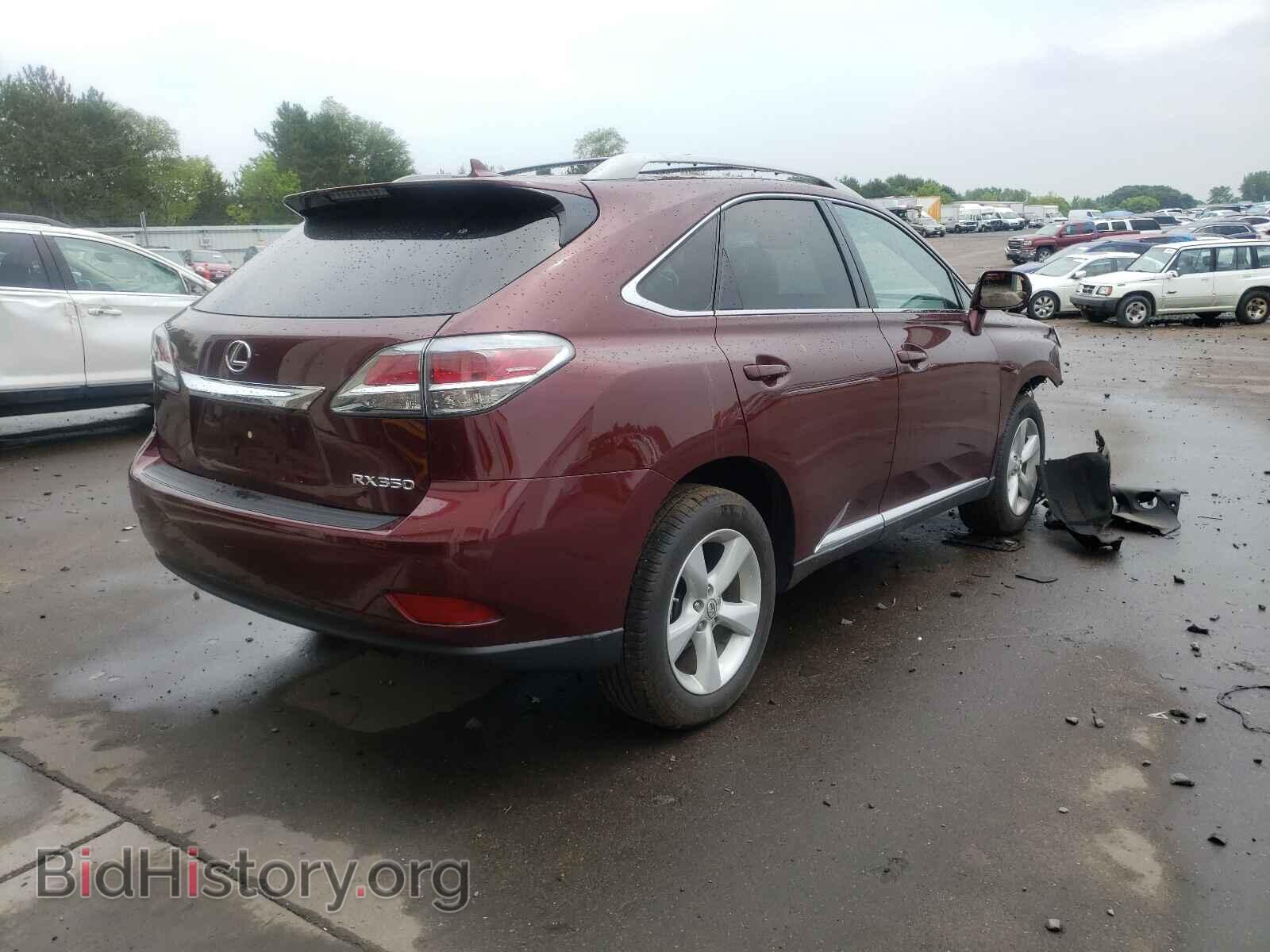 2013 LEXUS RX350 - VIN: 2T2BK1BA4DC178631 - Фото 4