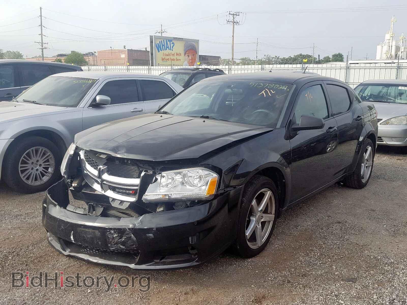 2013 DODGE AVENGER - VIN: 1C3CDZAB7DN771154 - Фото 2