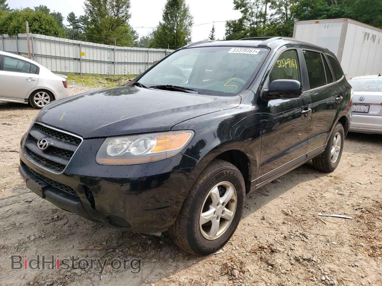 2007 HYUNDAI SANTA FE - VIN: 5NMSG73D47H105663 - Фото 2