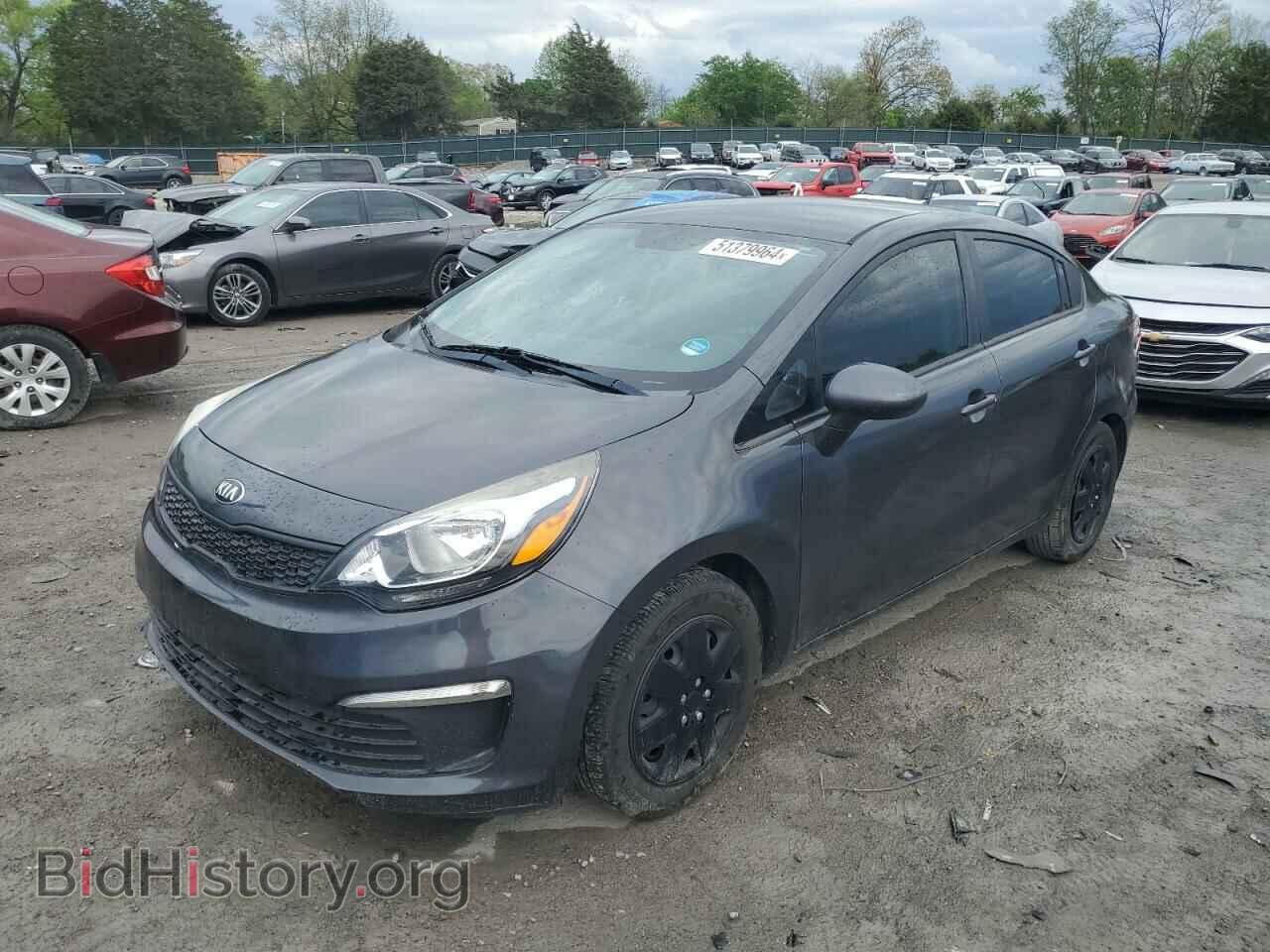Photo KNADM4A35G6598502 - KIA RIO 2016