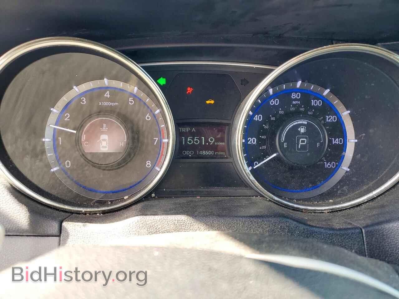 2012 HYUNDAI SONATA - VIN: 5NPEC4AB4CH321759 - Фото 9