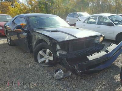 2013 Dodge CHALLENGER, черный — VIN 2C3CDYAGXDH510549, Copart