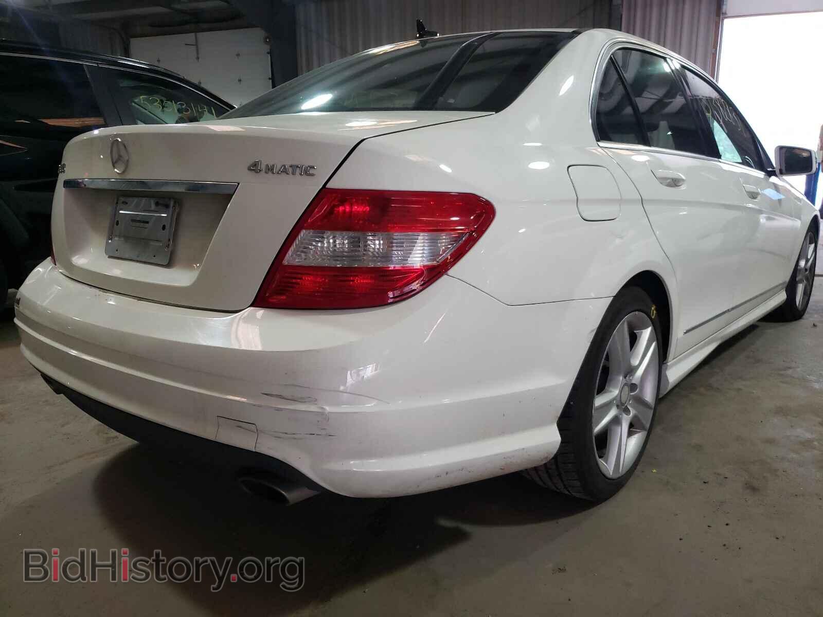 2011 MERCEDES-BENZ C-CLASS - VIN: WDDGF8BB5BF646831 - Фото 4