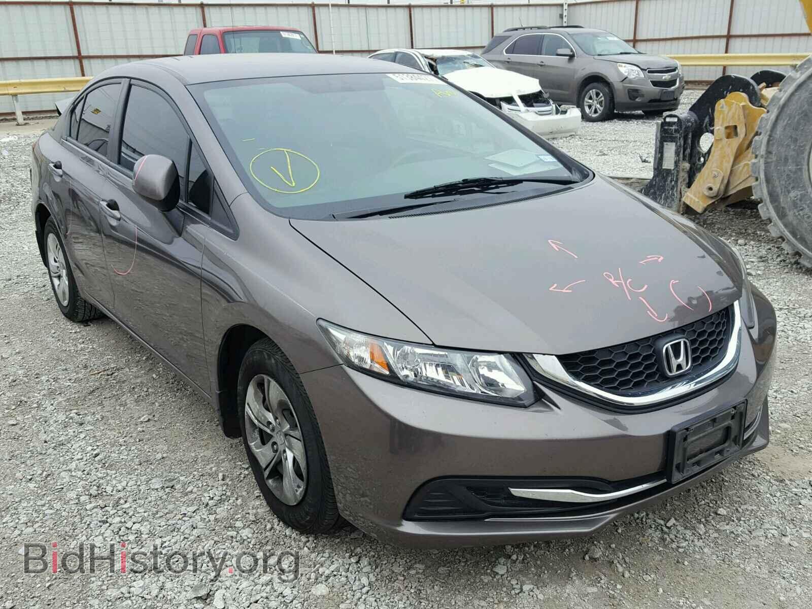 Фотография 2HGFB2F5XDH582209 - HONDA CIVIC 2013