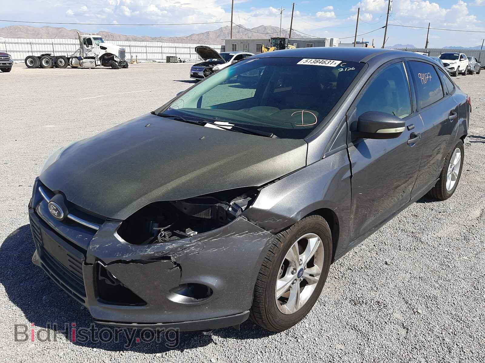 2014 FORD FOCUS - VIN: 1FADP3F27EL247356 - Фото 2