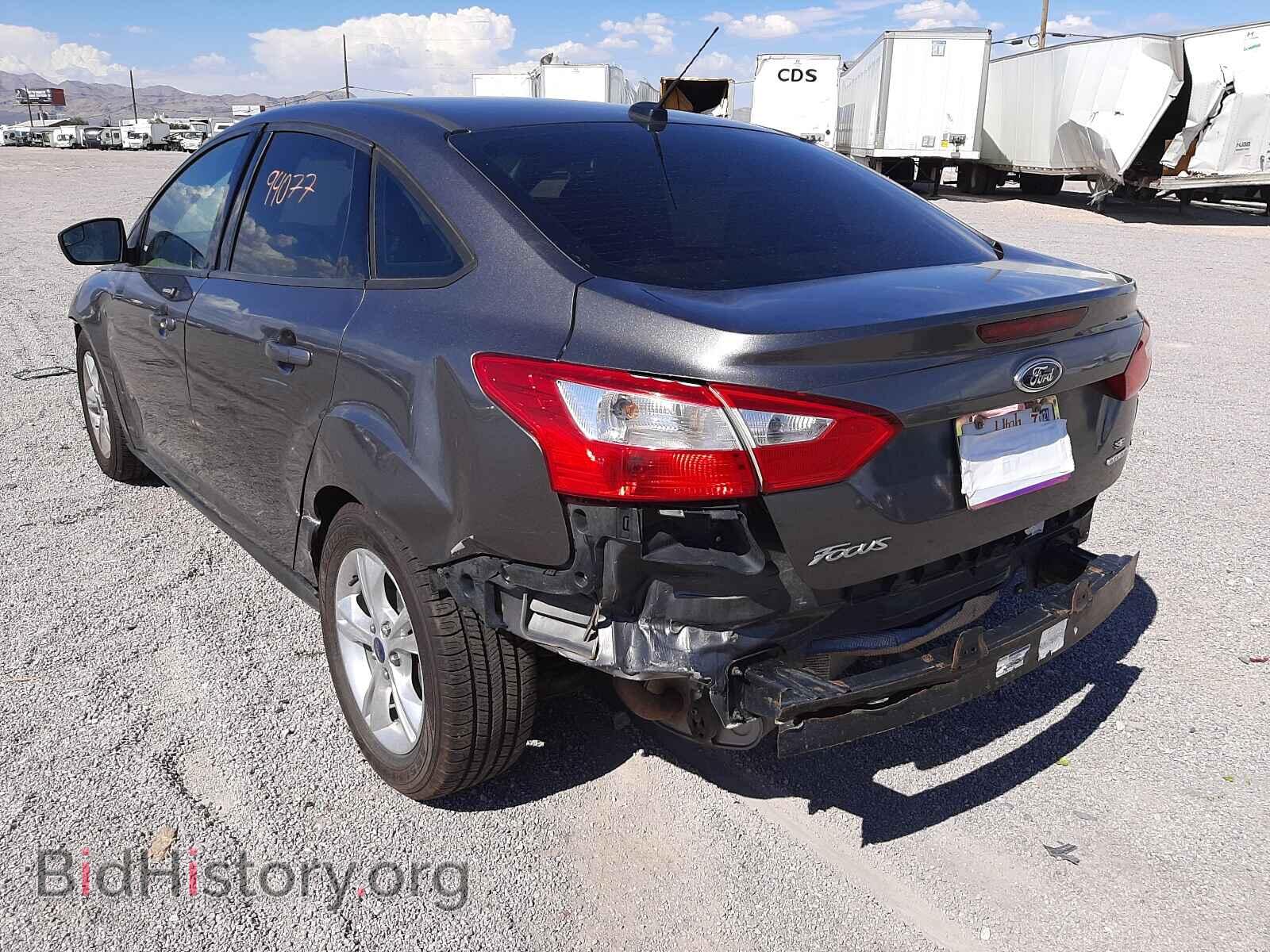 2014 FORD FOCUS - VIN: 1FADP3F27EL247356 - Фото 3