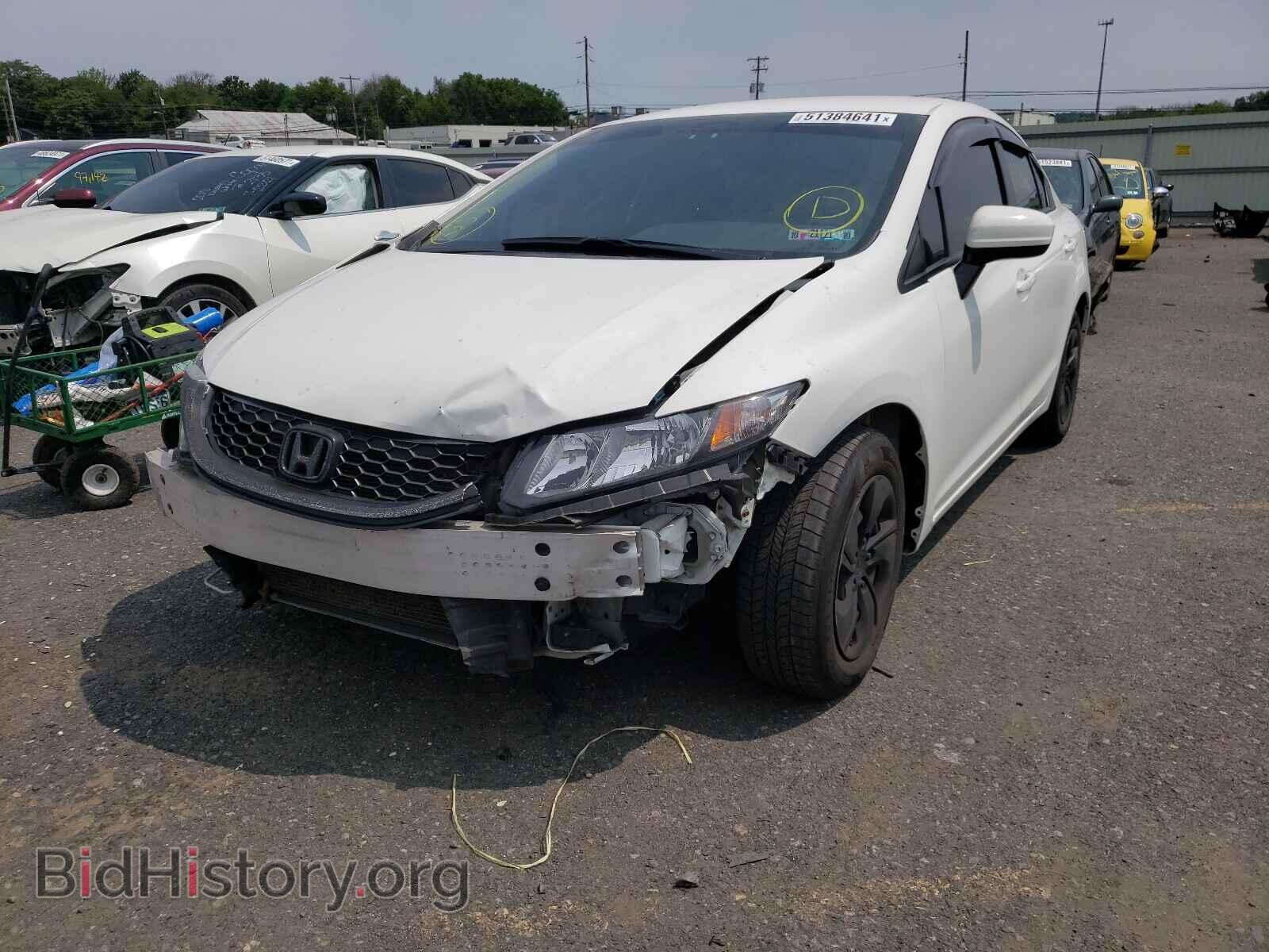 2015 HONDA CIVIC - VIN: 19XFB2F52FE704512 - Фото 2