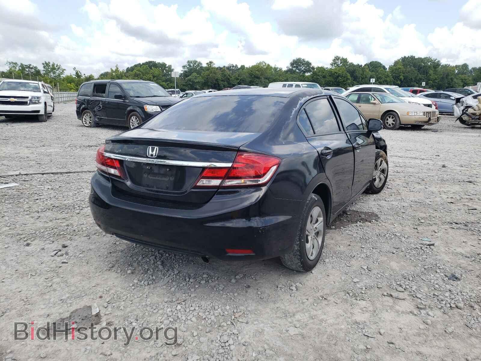 2013 HONDA CIVIC - VIN: 2HGFB2F55DH512889 - Фото 4