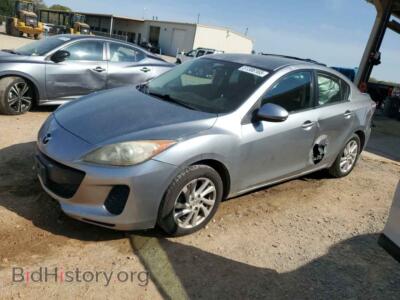 2012 Mazda 3 I, серебристый — VIN JM1BL1V70C1588475, Copart