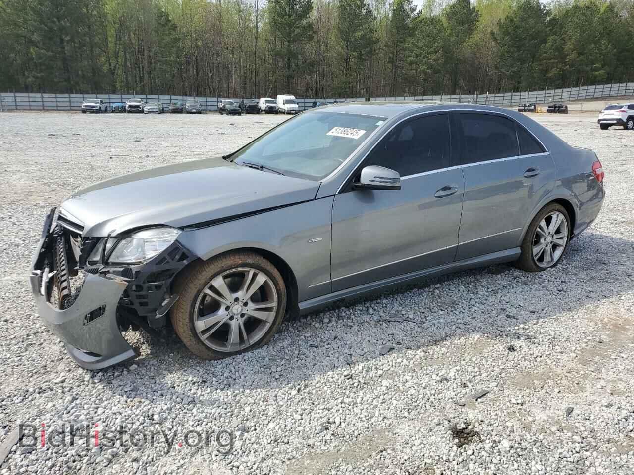 Photo WDDHF8JB1CA626662 - MERCEDES-BENZ E-CLASS 2012