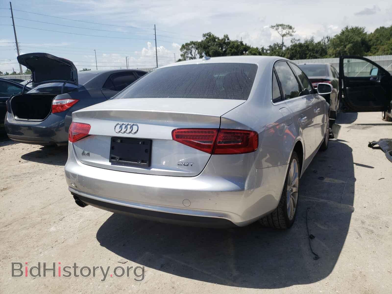 2013 AUDI A4 - VIN: WAUEFAFL6DA045243 - Фото 4