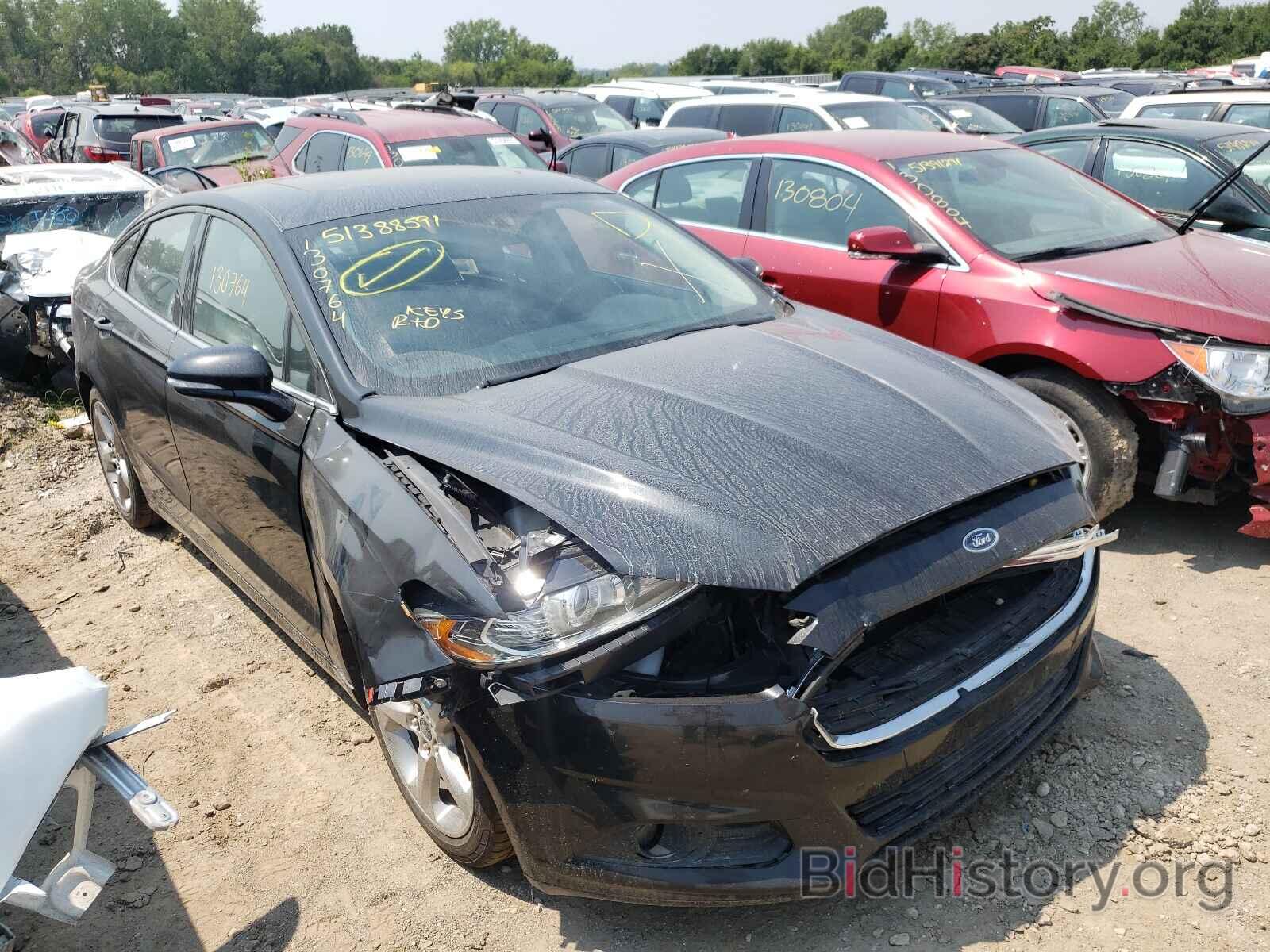 Photo 3FA6P0H70DR341398 - FORD FUSION 2013