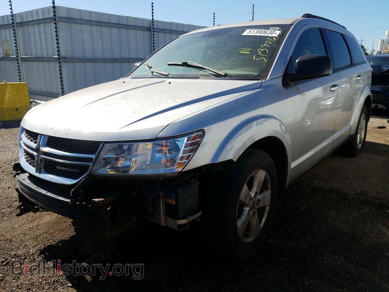 2011 DODGE JOURNEY - VIN: 3D4PG4FB5BT536641 - Фото 2