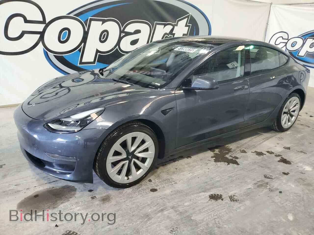 Photo 5YJ3E1EA0NF370038 - TESLA MODEL 3 2022