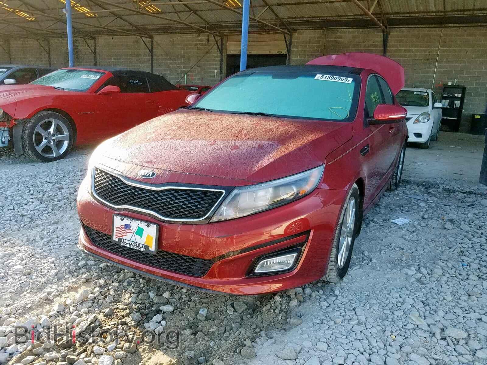 2014 KIA OPTIMA EX - VIN: 5XXGN4A73EG338999 - Фото 2