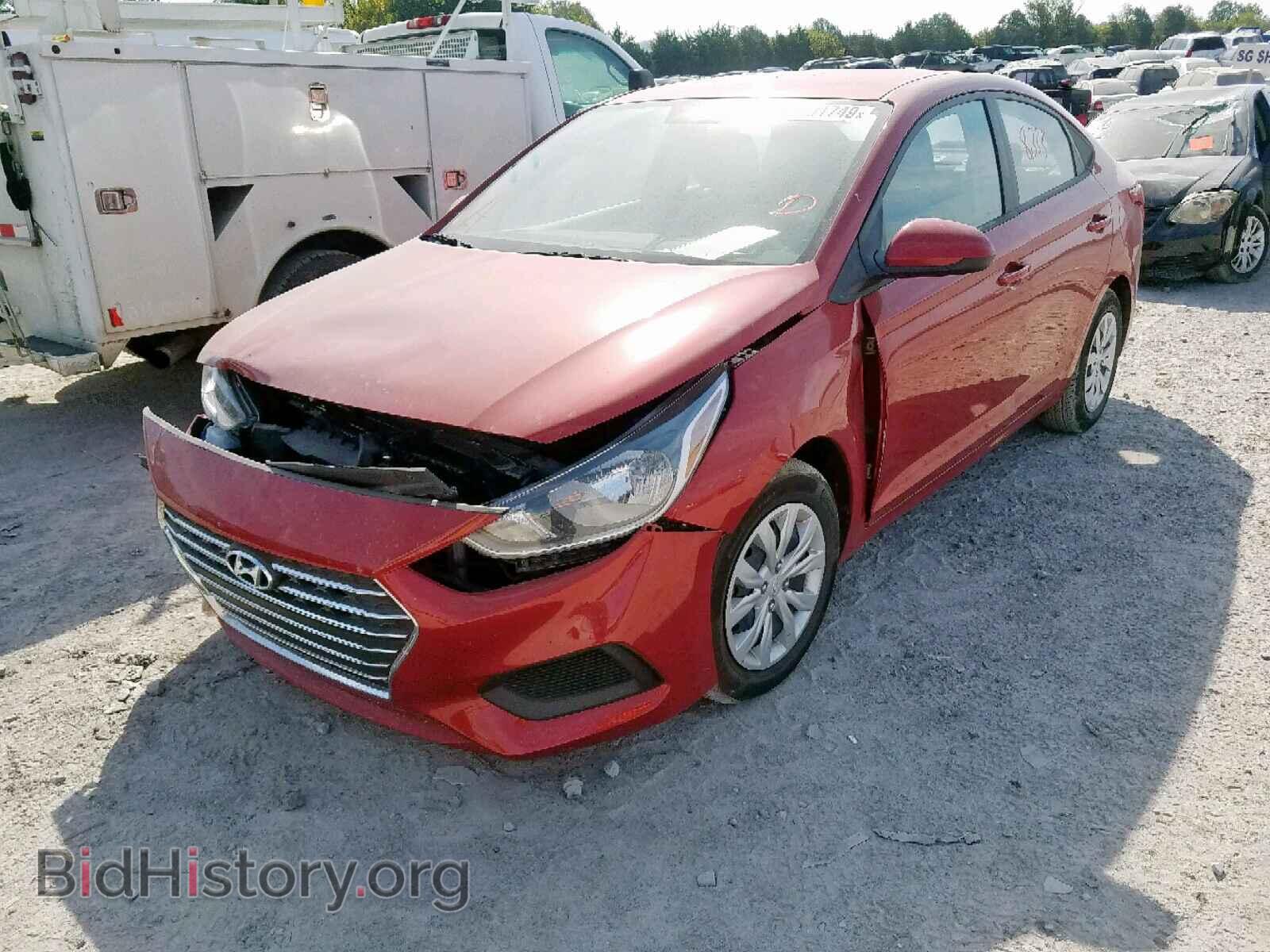 2019 HYUNDAI ACCENT - VIN: 3KPC24A37KE069995 - Фото 2