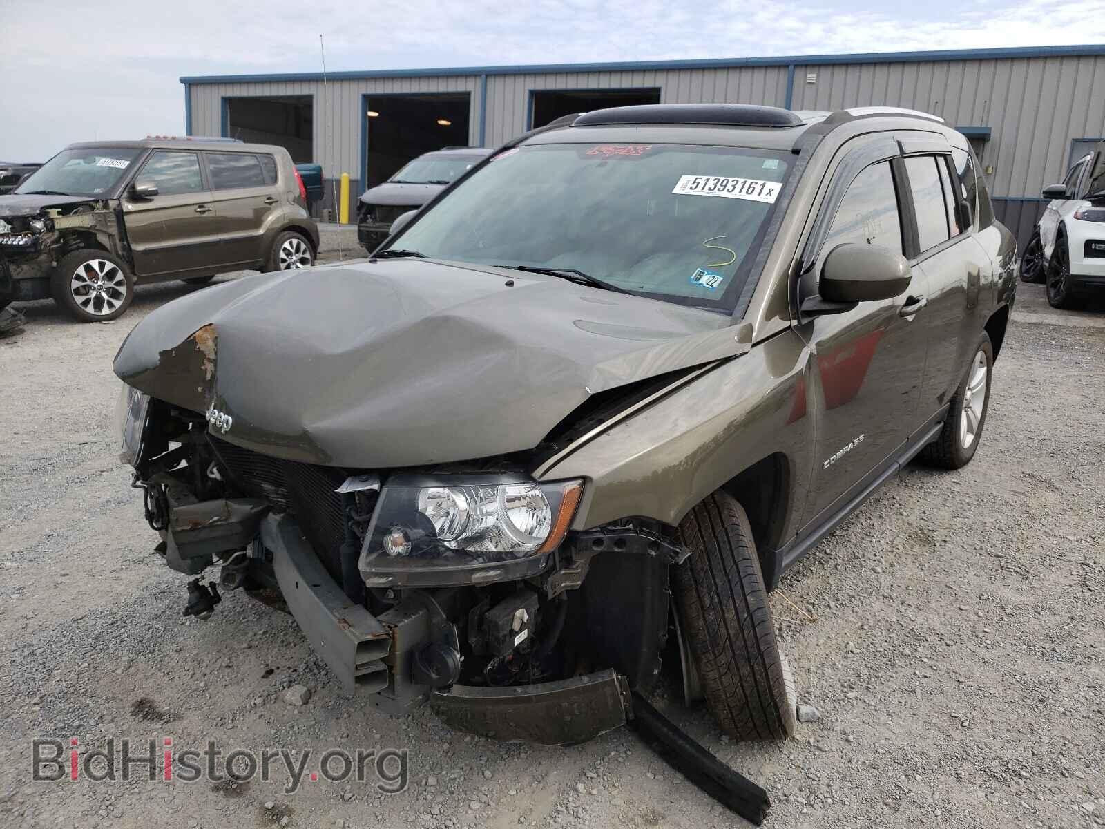 2015 JEEP COMPASS - VIN: 1C4NJDEB1FD370749 - Фото 2