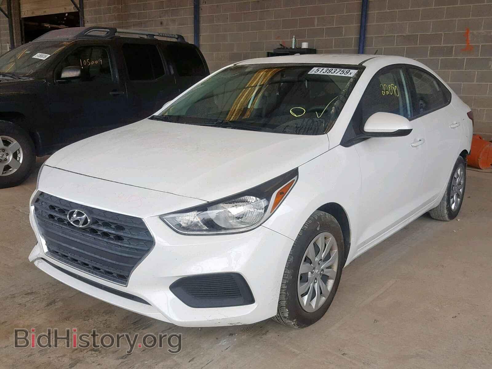 2018 HYUNDAI ACCENT - VIN: 3KPC24A33JE021408 - Фото 2