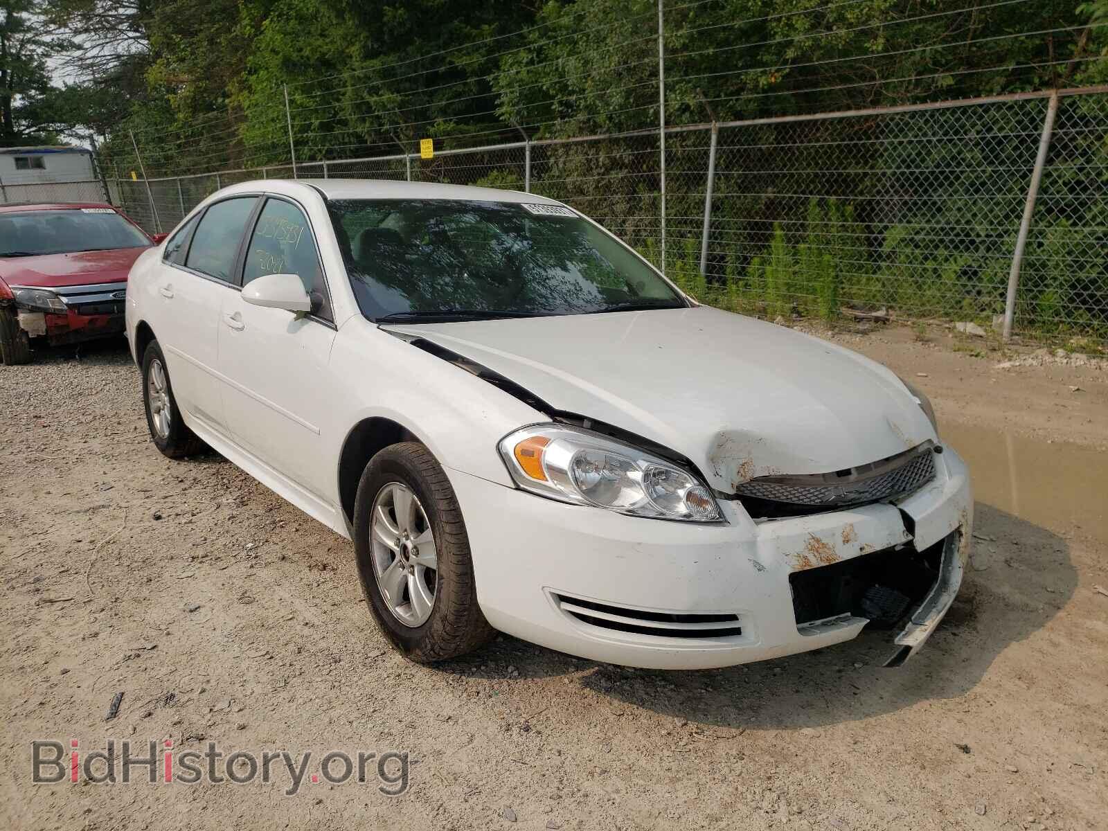 Фотография 2G1WF5E37C1328297 - CHEVROLET IMPALA 2012
