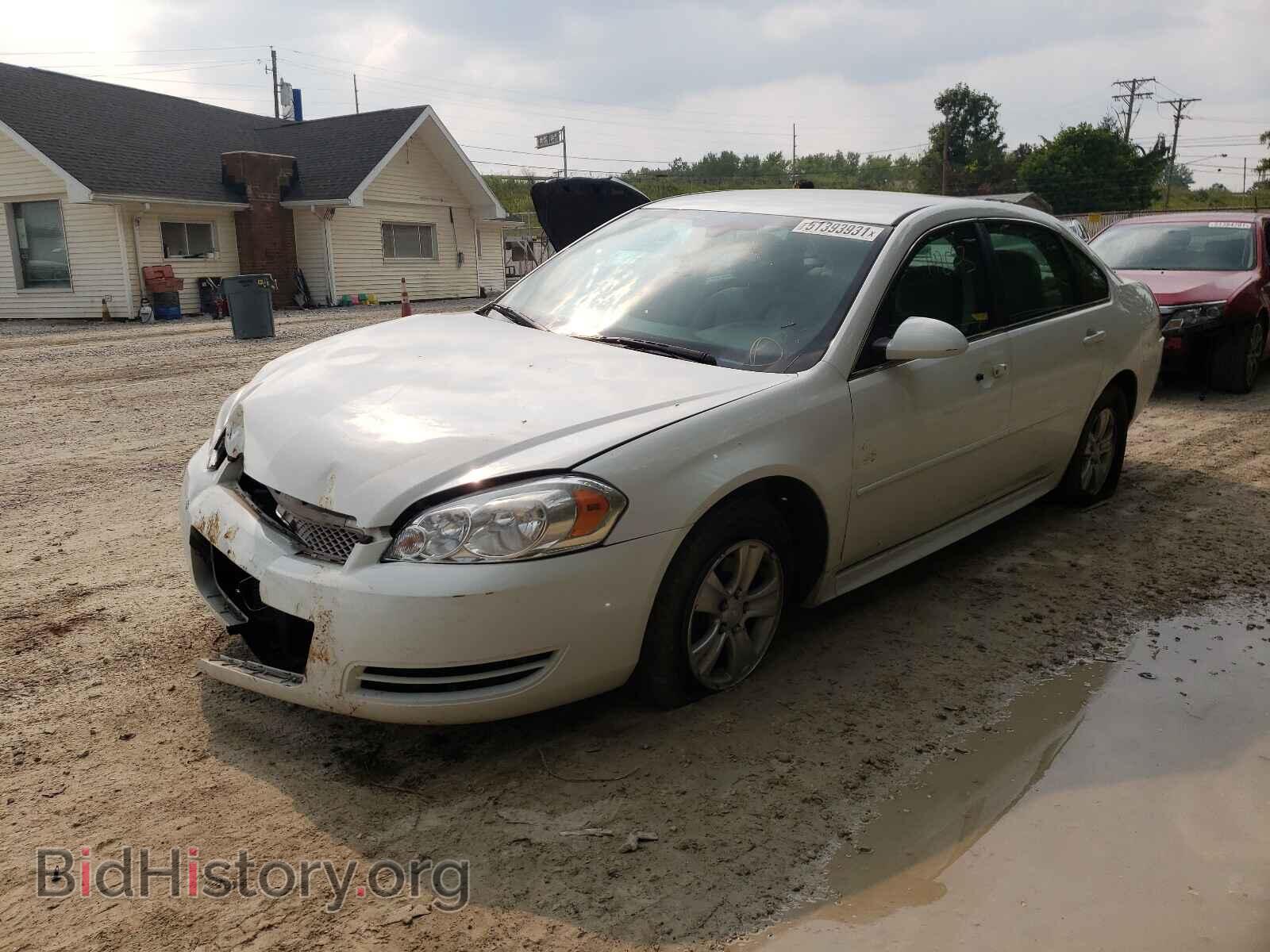 2012 CHEVROLET IMPALA - VIN: 2G1WF5E37C1328297 - Фото 2