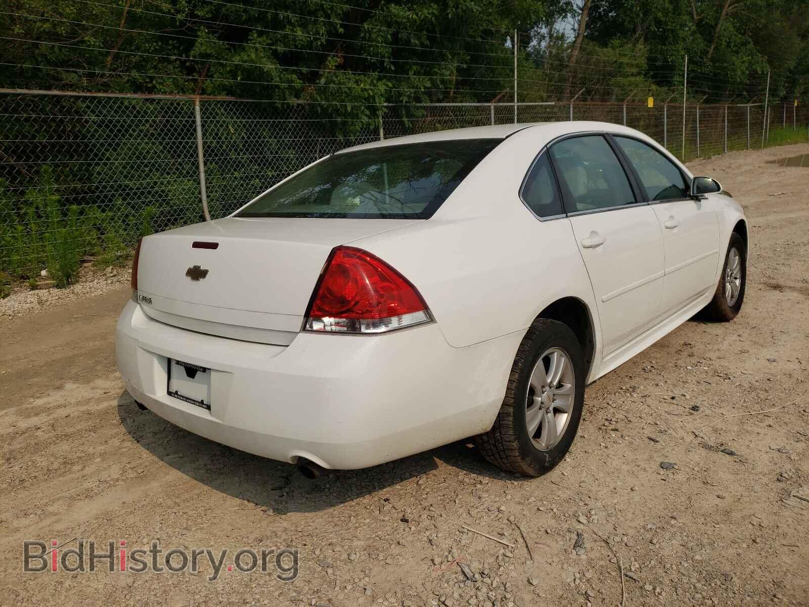 2012 CHEVROLET IMPALA - VIN: 2G1WF5E37C1328297 - Фото 4