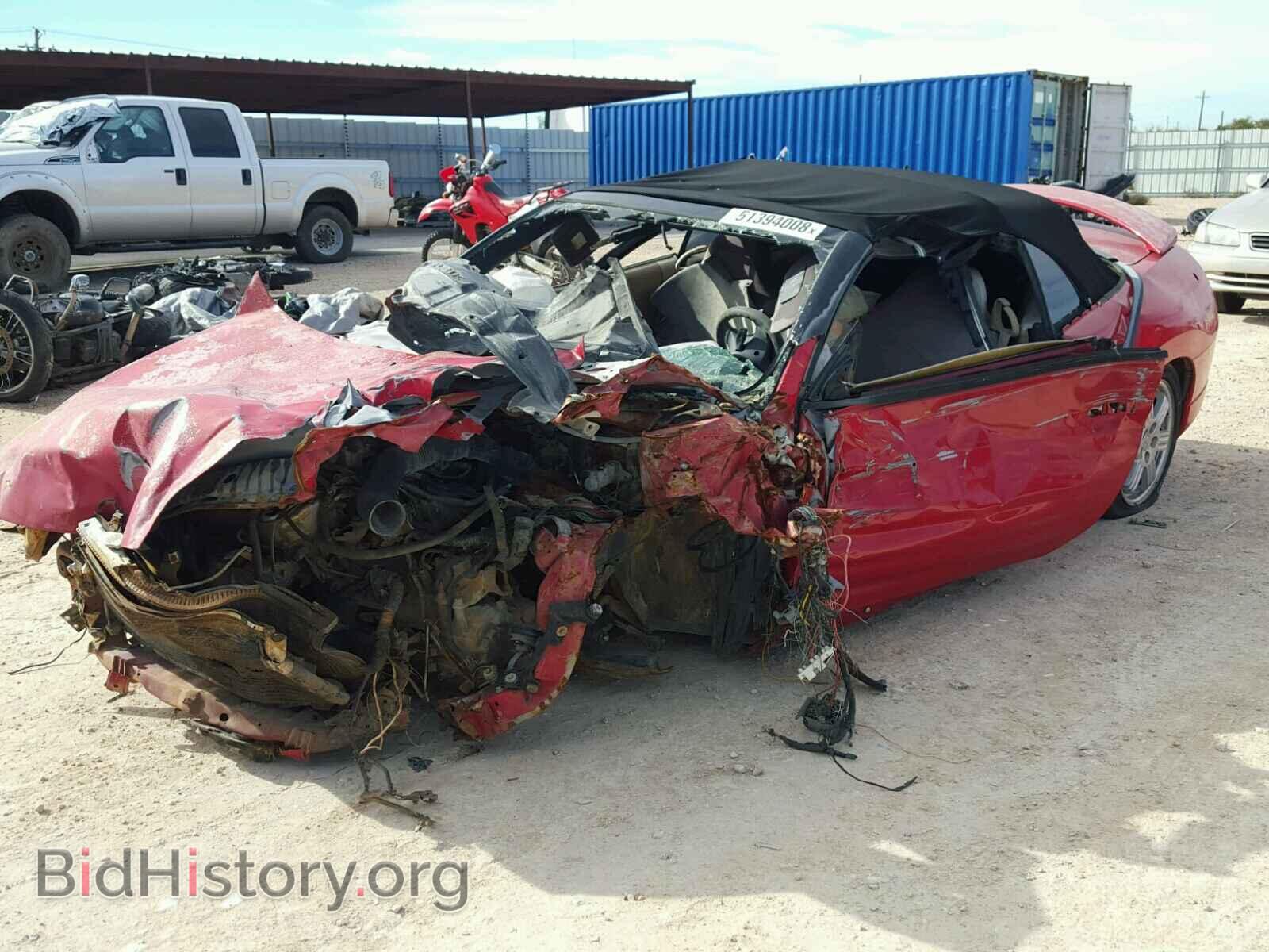 2001 MITSUBISHI ECLIPSE - VIN: 4A3AE85H11E030418 - Фото 2