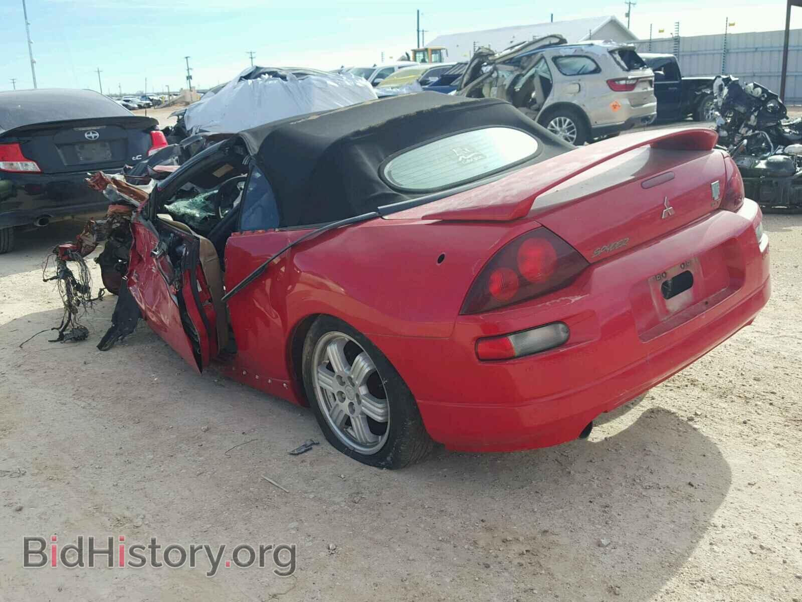 2001 MITSUBISHI ECLIPSE - VIN: 4A3AE85H11E030418 - Фото 3