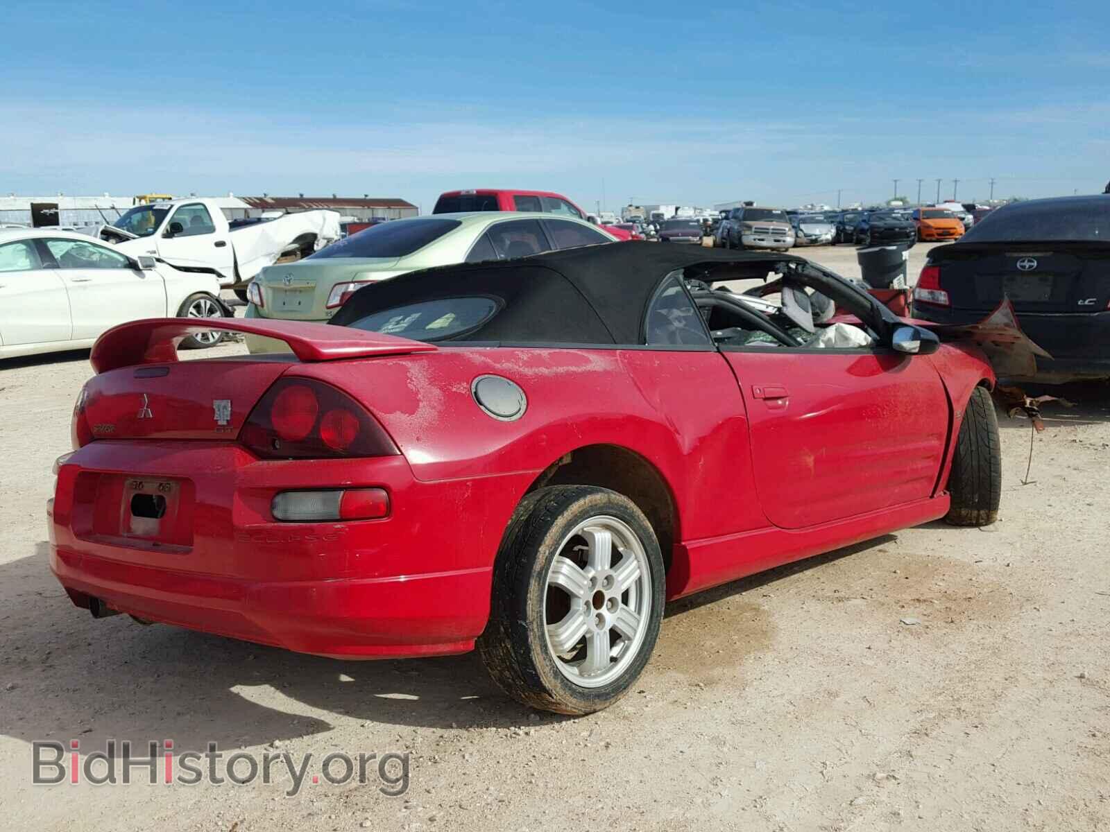 2001 MITSUBISHI ECLIPSE - VIN: 4A3AE85H11E030418 - Фото 4