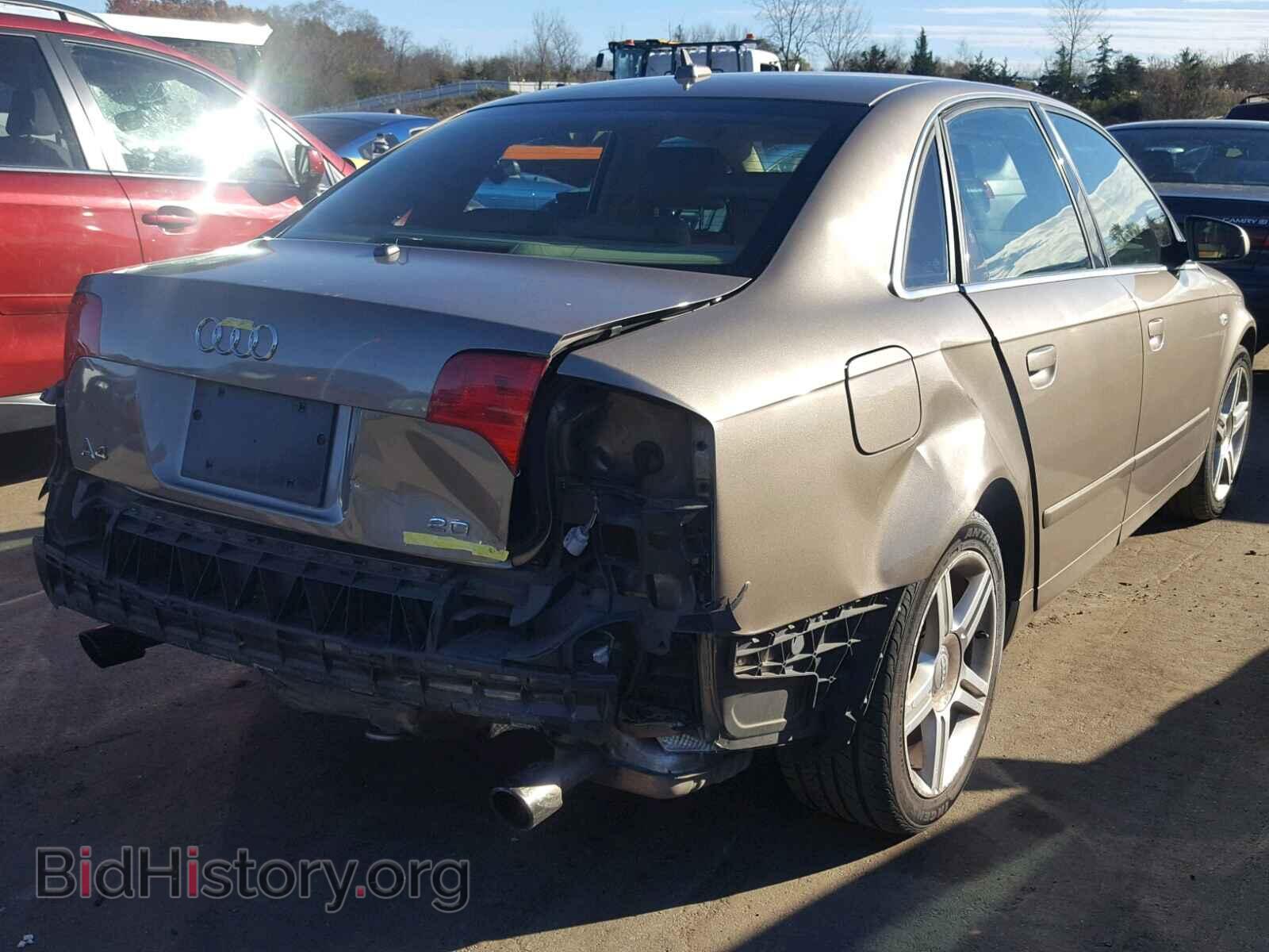2007 AUDI A4 - VIN: WAUDF78E37A219013 - Фото 4