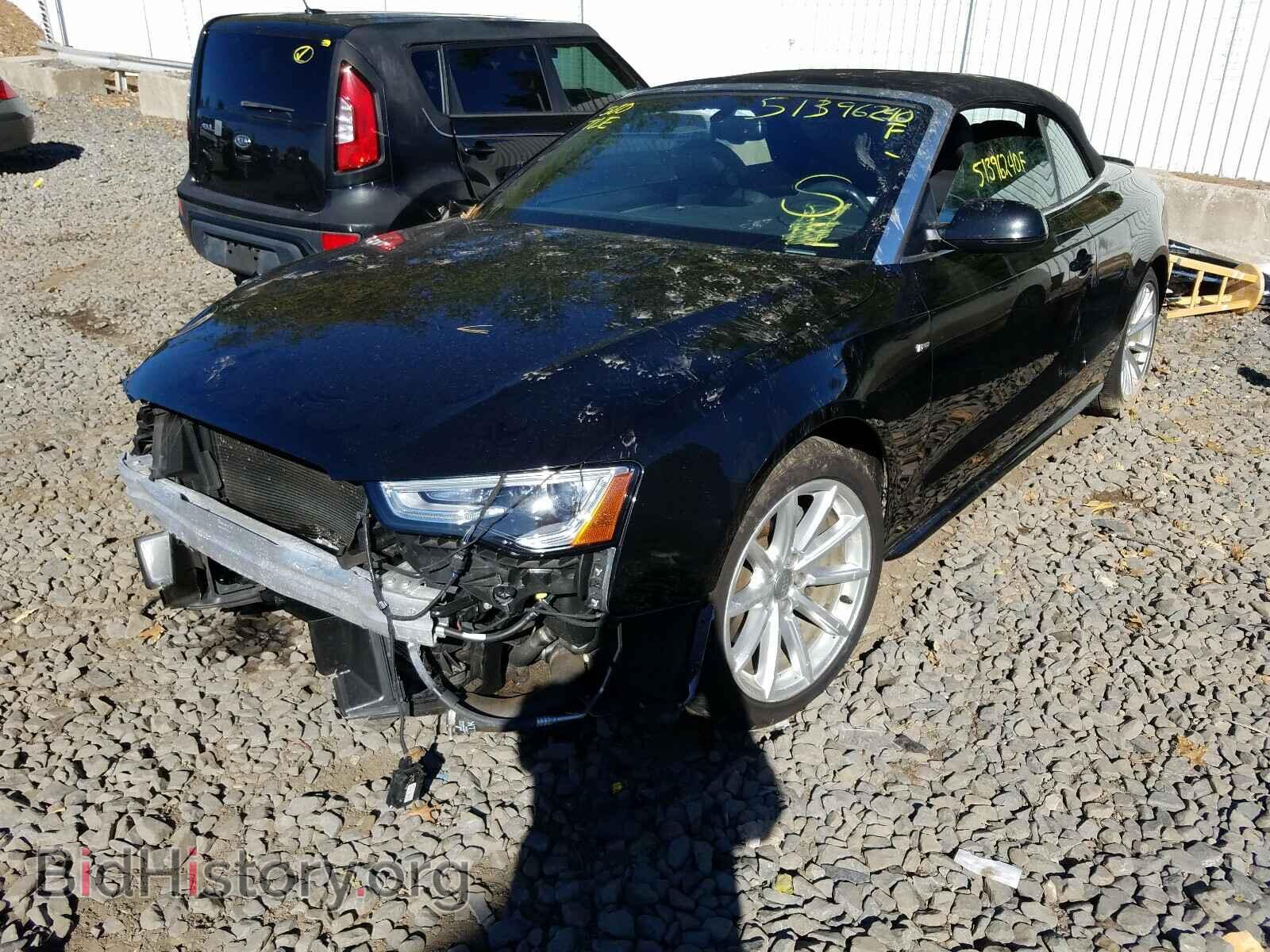 2017 AUDI A5 - VIN: WAUD2AFH3HN004487 - Фото 2