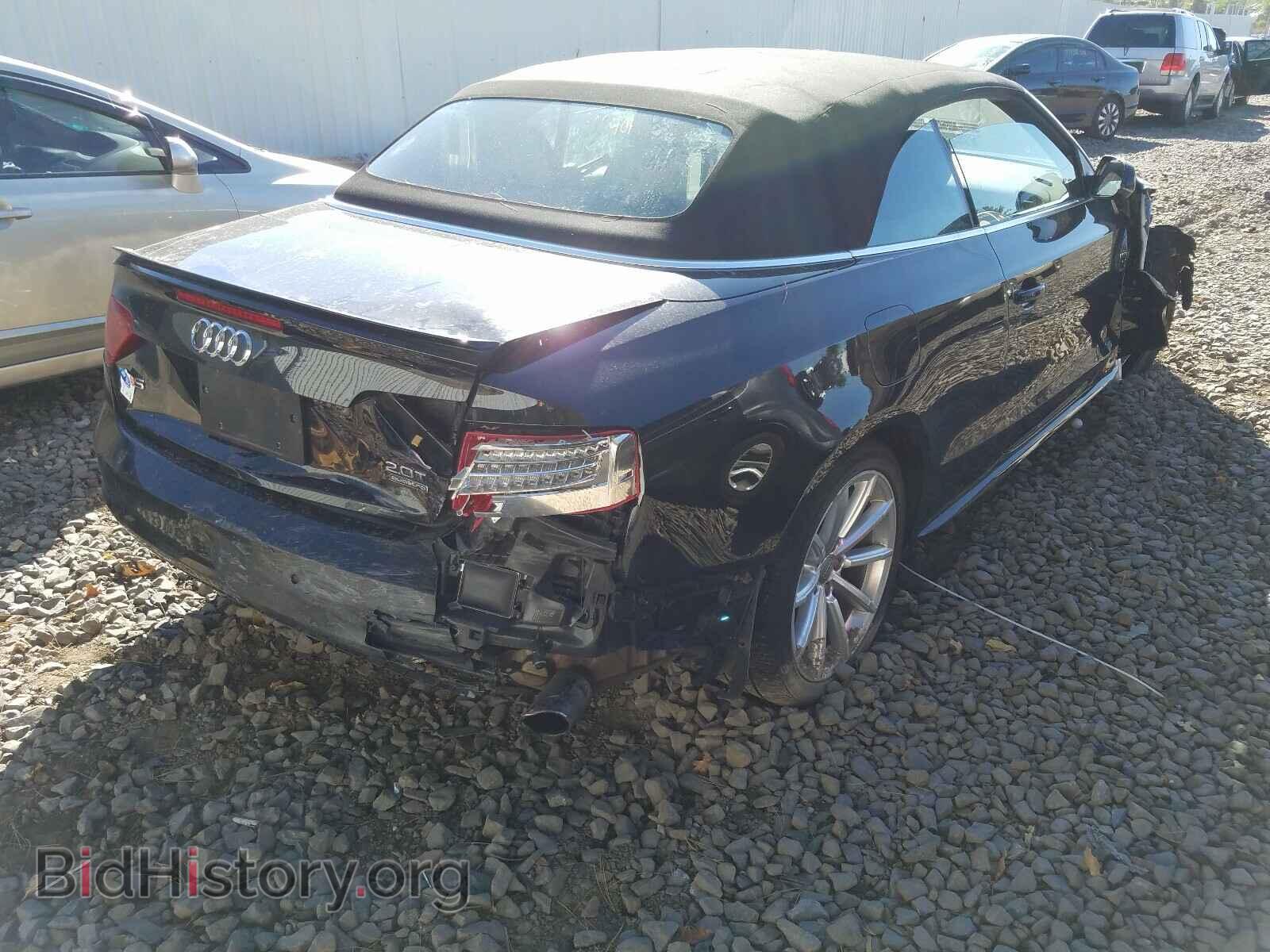 2017 AUDI A5 - VIN: WAUD2AFH3HN004487 - Фото 4
