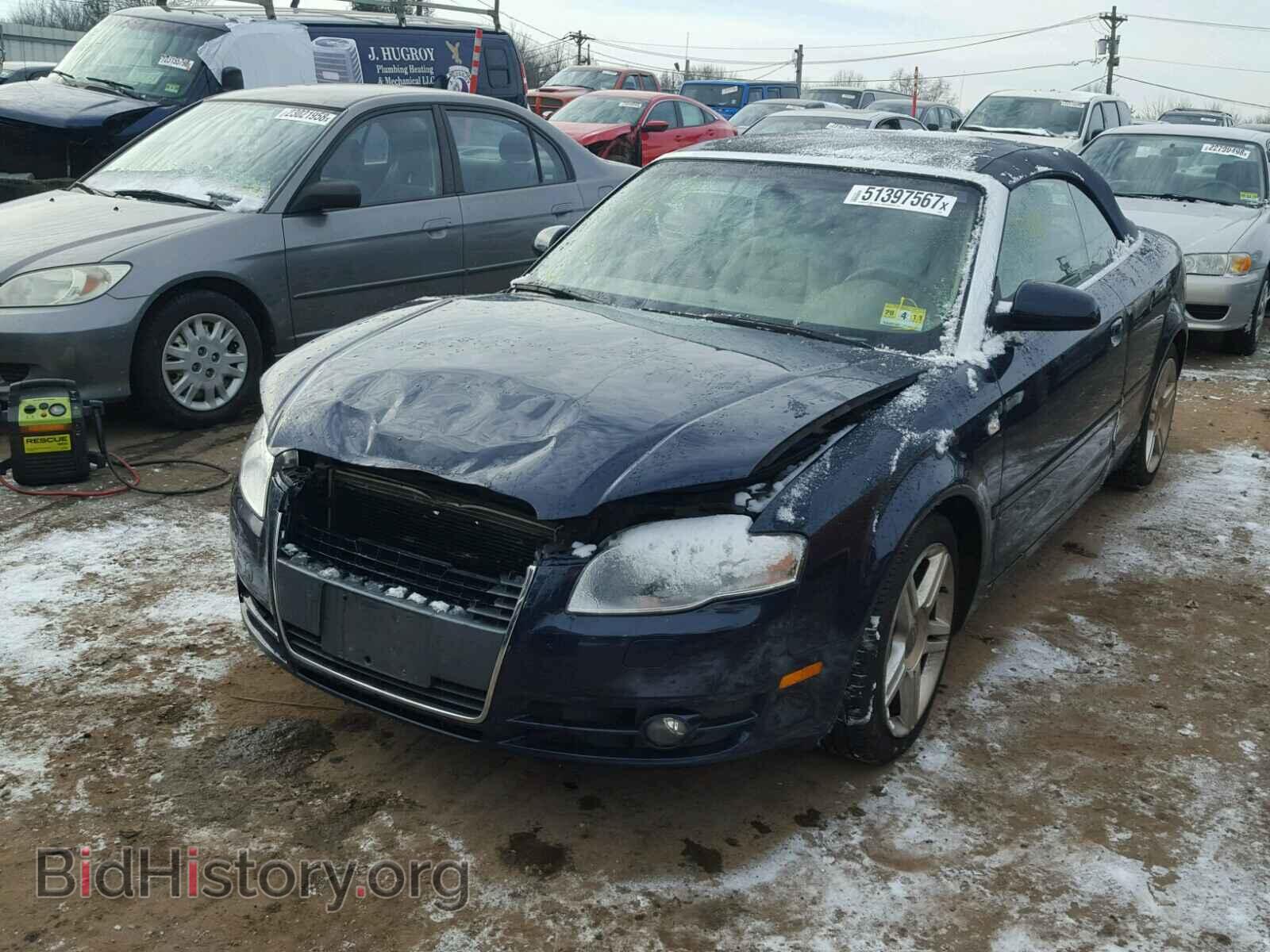 2007 AUDI A4 - VIN: WAUDF48HX7K022309 - Photo 2