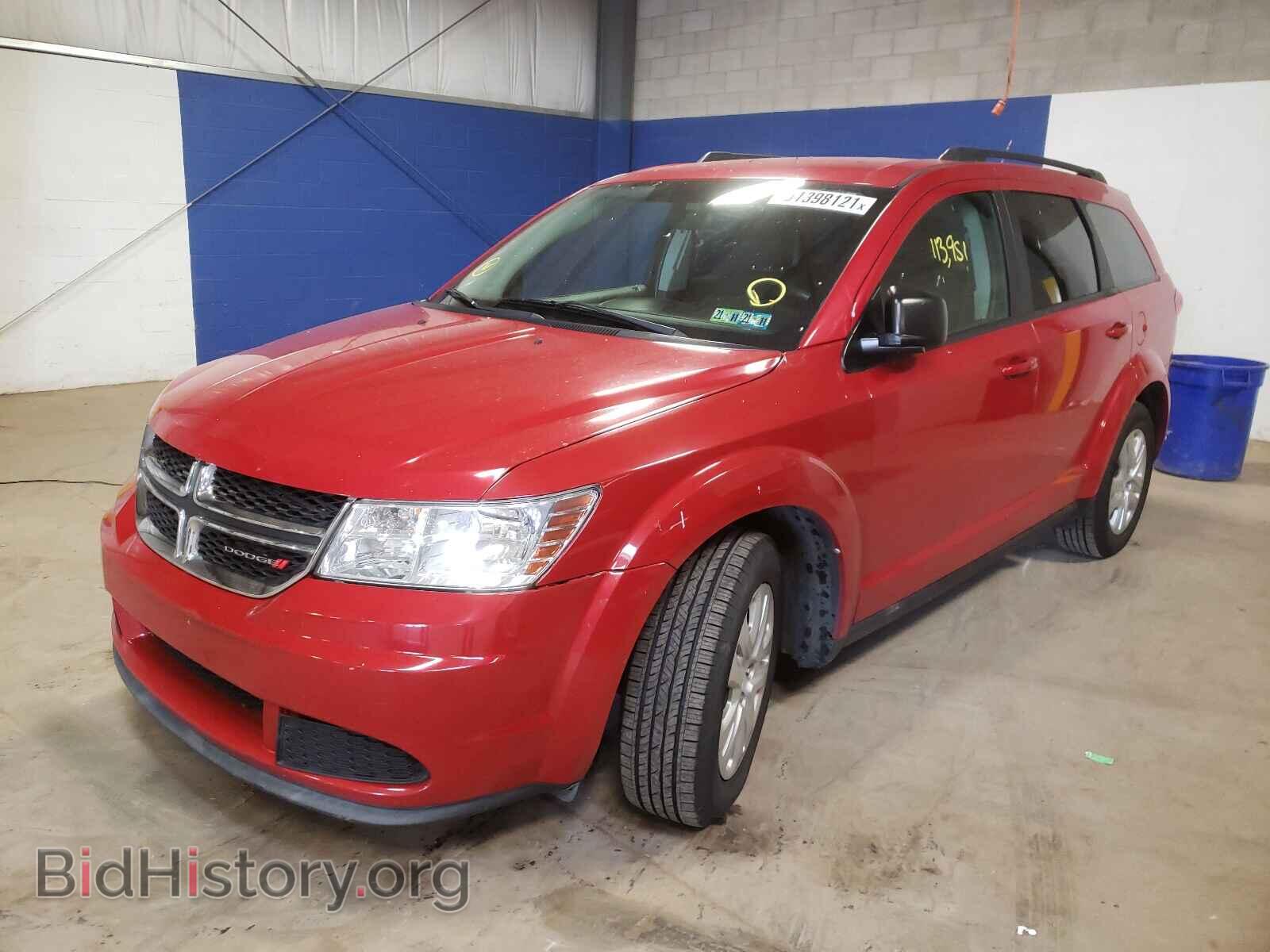 2014 DODGE JOURNEY - VIN: 3C4PDCAB3ET250461 - Фото 2