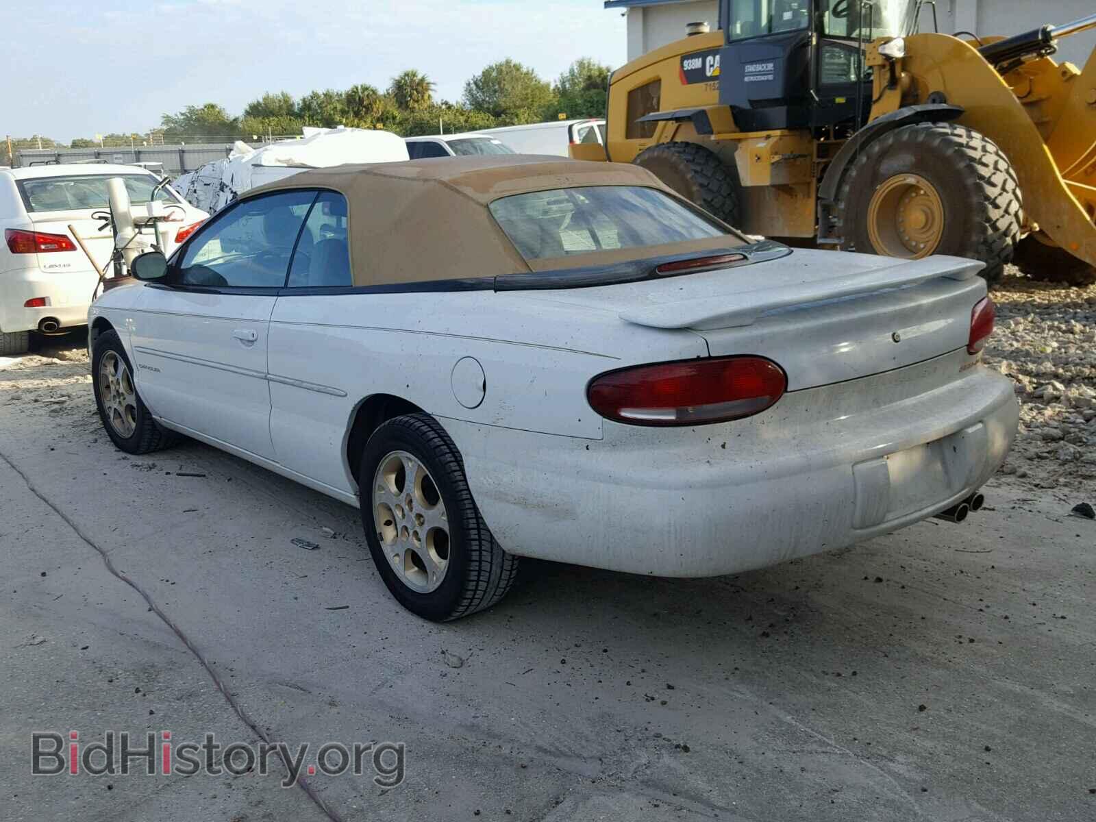 1999 CHRYSLER SEBRING - VIN: 3C3EL55H7XT538382 - Фото 3