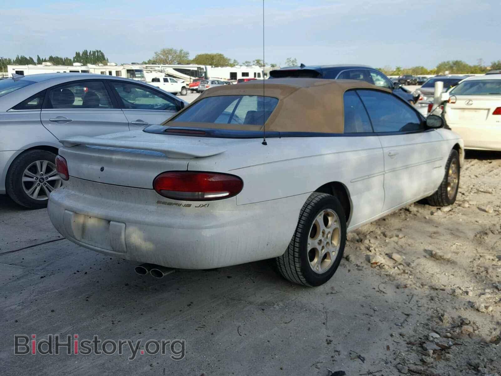 1999 CHRYSLER SEBRING - VIN: 3C3EL55H7XT538382 - Фото 4