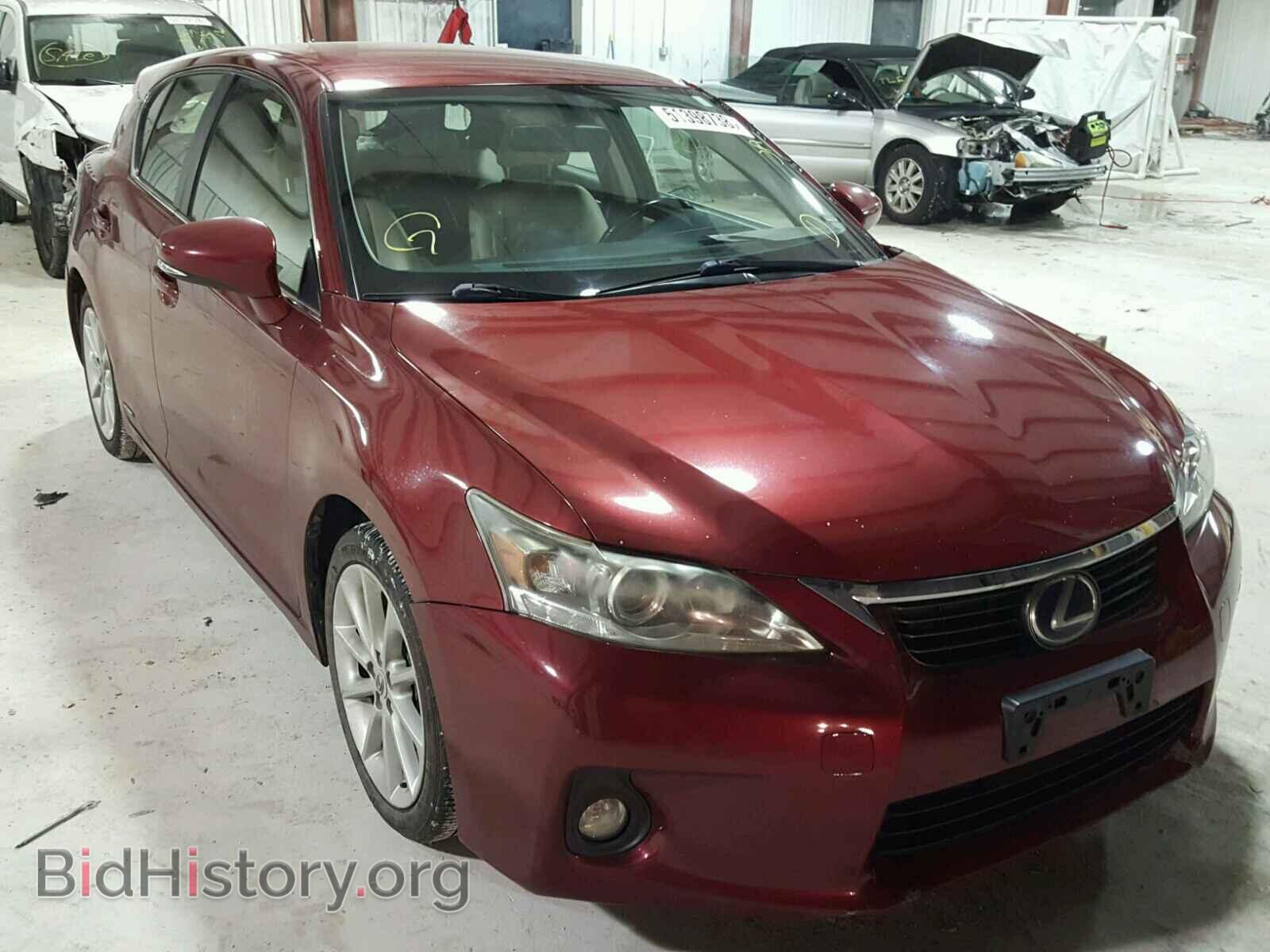 Photo JTHKD5BH9B2011727 - LEXUS CT 200 2011