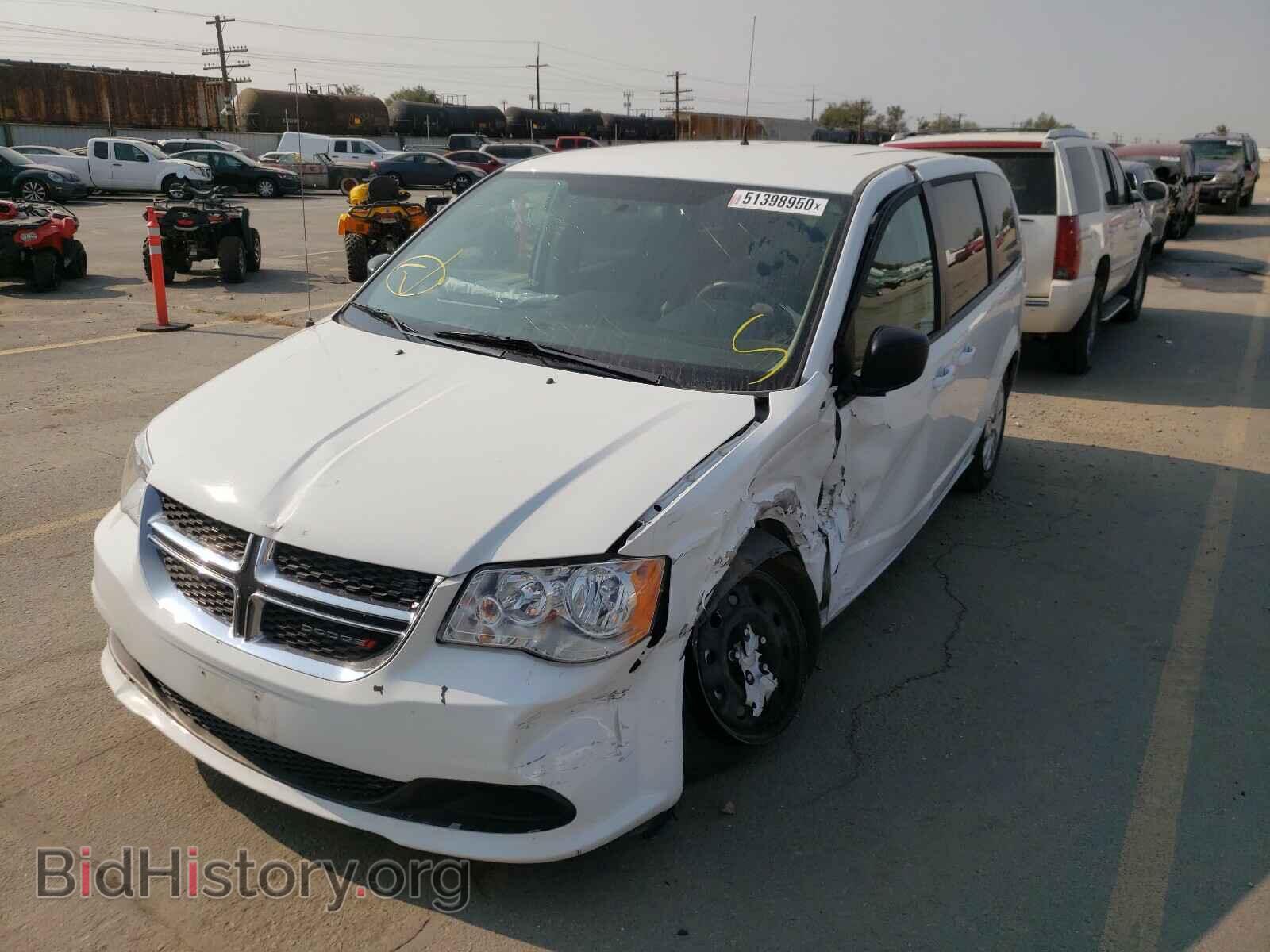 2018 DODGE CARAVAN - VIN: 2C4RDGBG7JR185184 - Фото 2