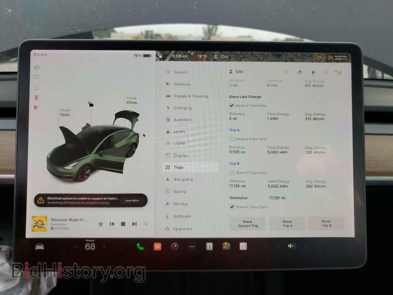 2021 TESLA MODEL 3 - VIN: 5YJ3E1EA4MF090671 - Photo 9