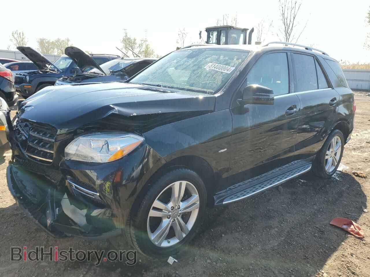 Photo 4JGDA5HB3CA021632 - MERCEDES-BENZ M-CLASS 2012