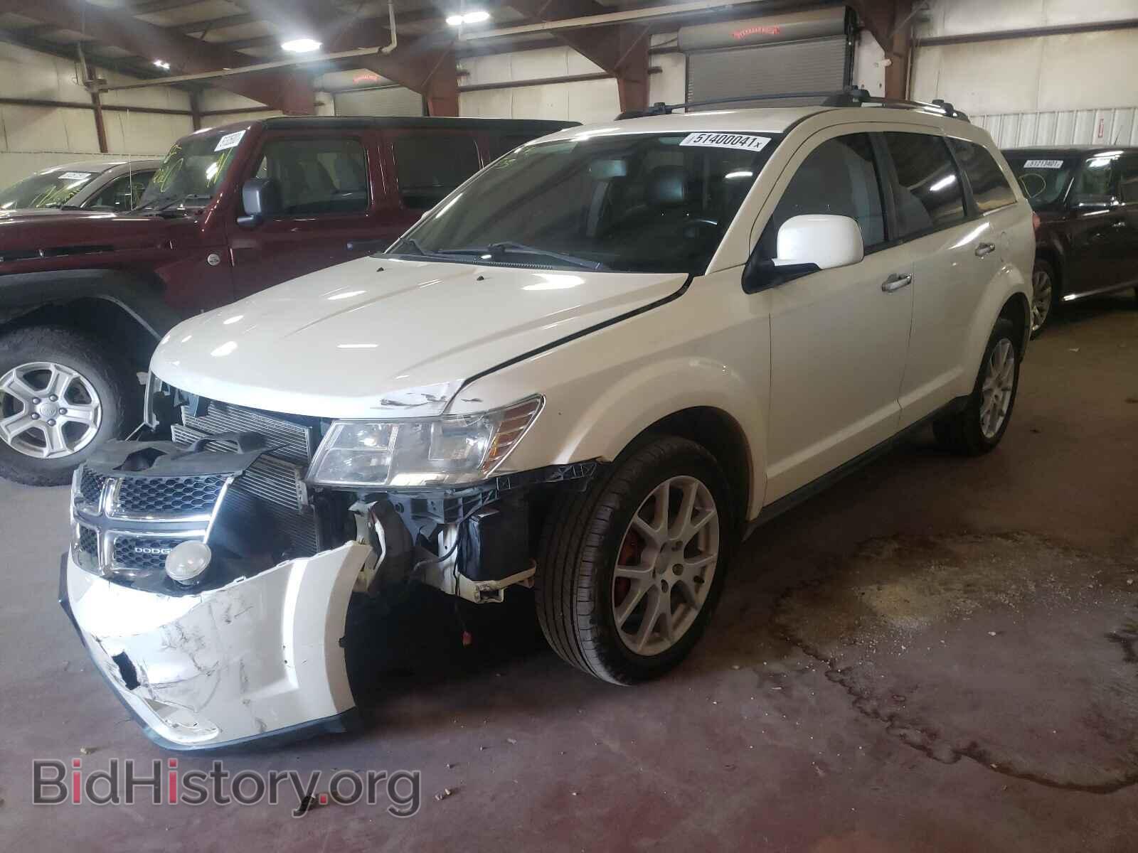 2013 DODGE JOURNEY - VIN: 3C4PDDFG2DT521468 - Фото 2