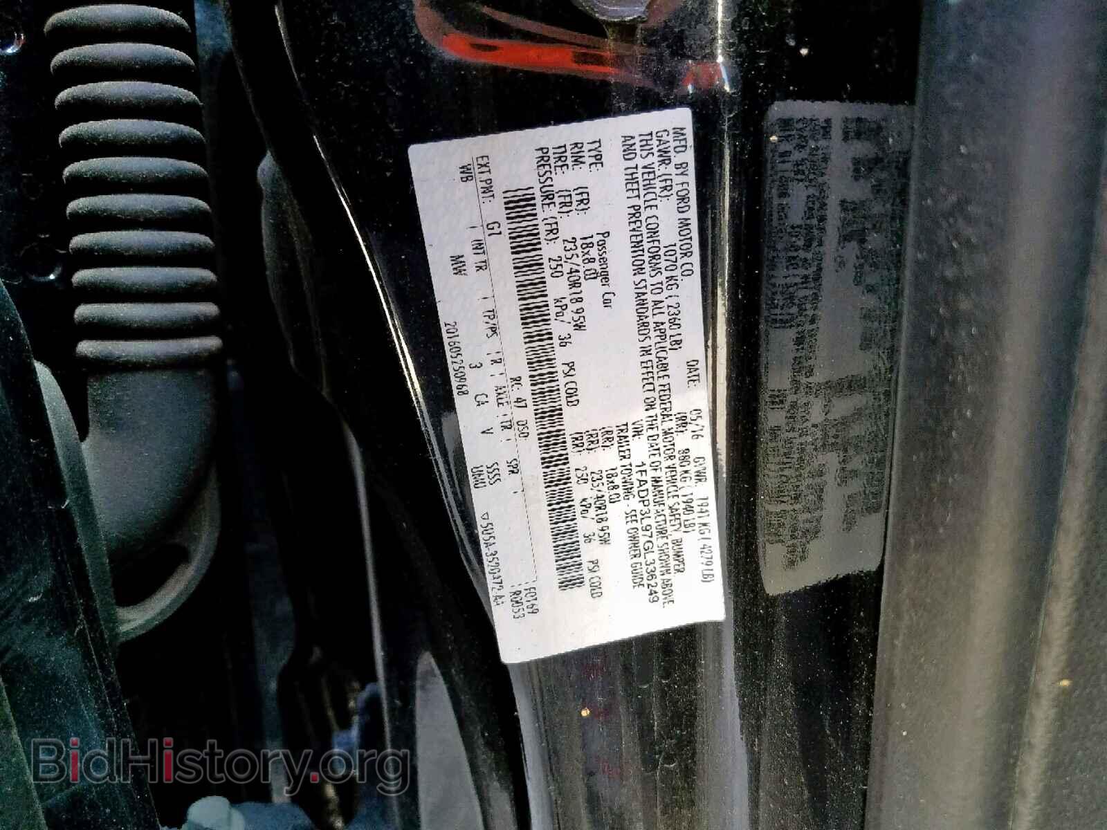 2016 FORD FOCUS - VIN: 1FADP3L97GL336249 - Photo 10