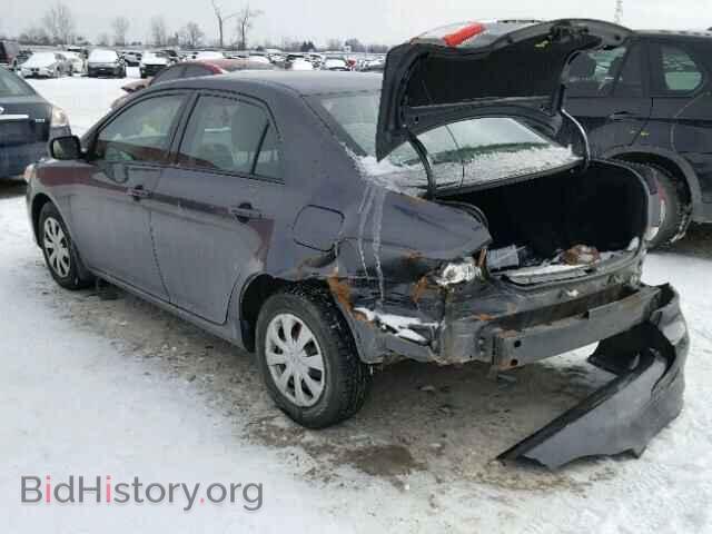 2011 TOYOTA COROLLA BA - VIN: 2T1BU4EE3BC552383 - Фото 3