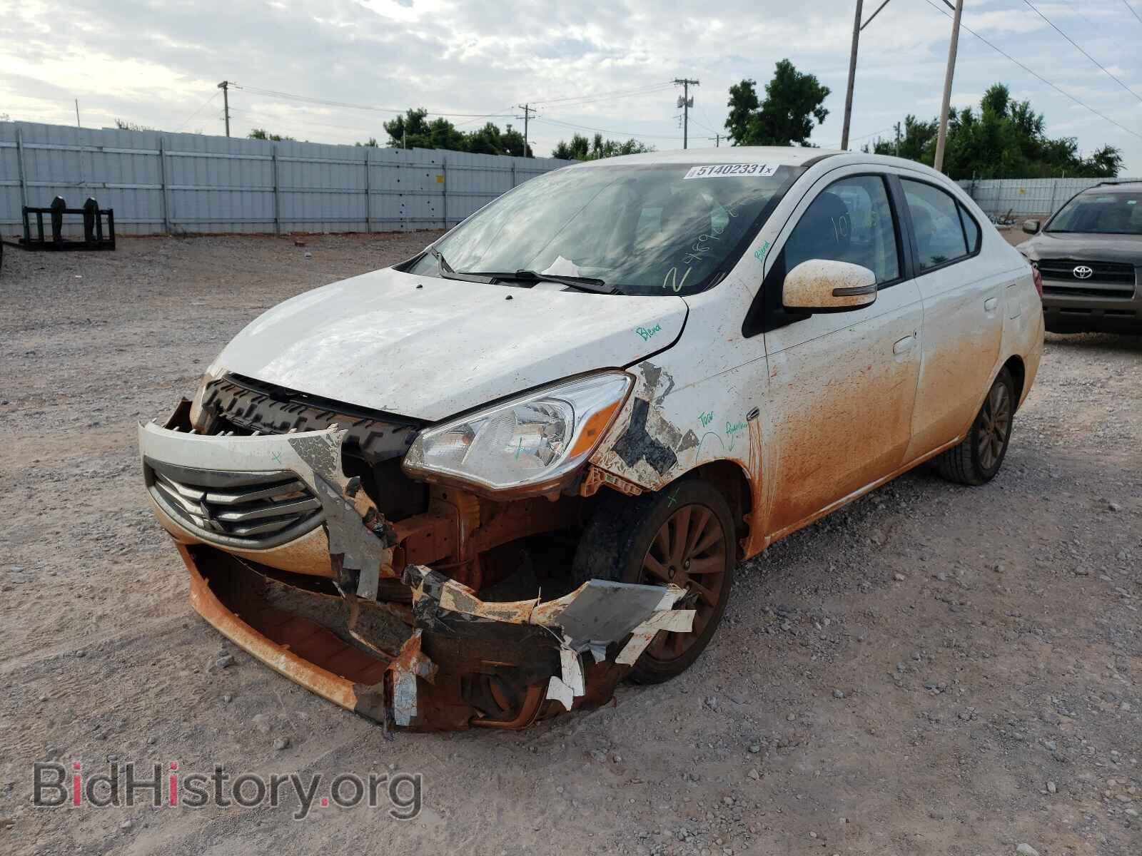 2017 MITSUBISHI MIRAGE - VIN: ML32F4FJ1HHF14067 - Фото 2
