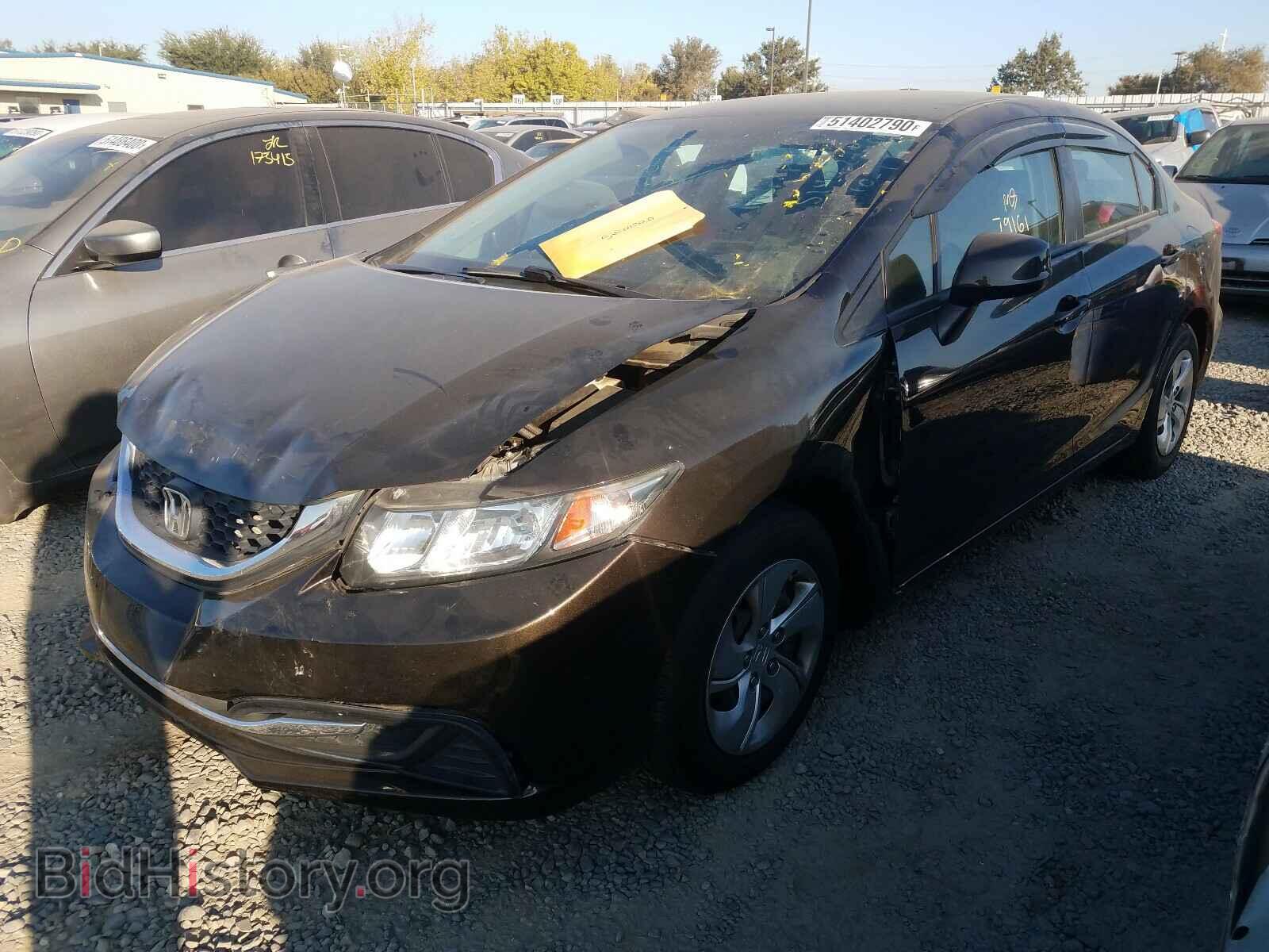 2013 HONDA CIVIC - VIN: 19XFB2F59DE207549 - Фото 2