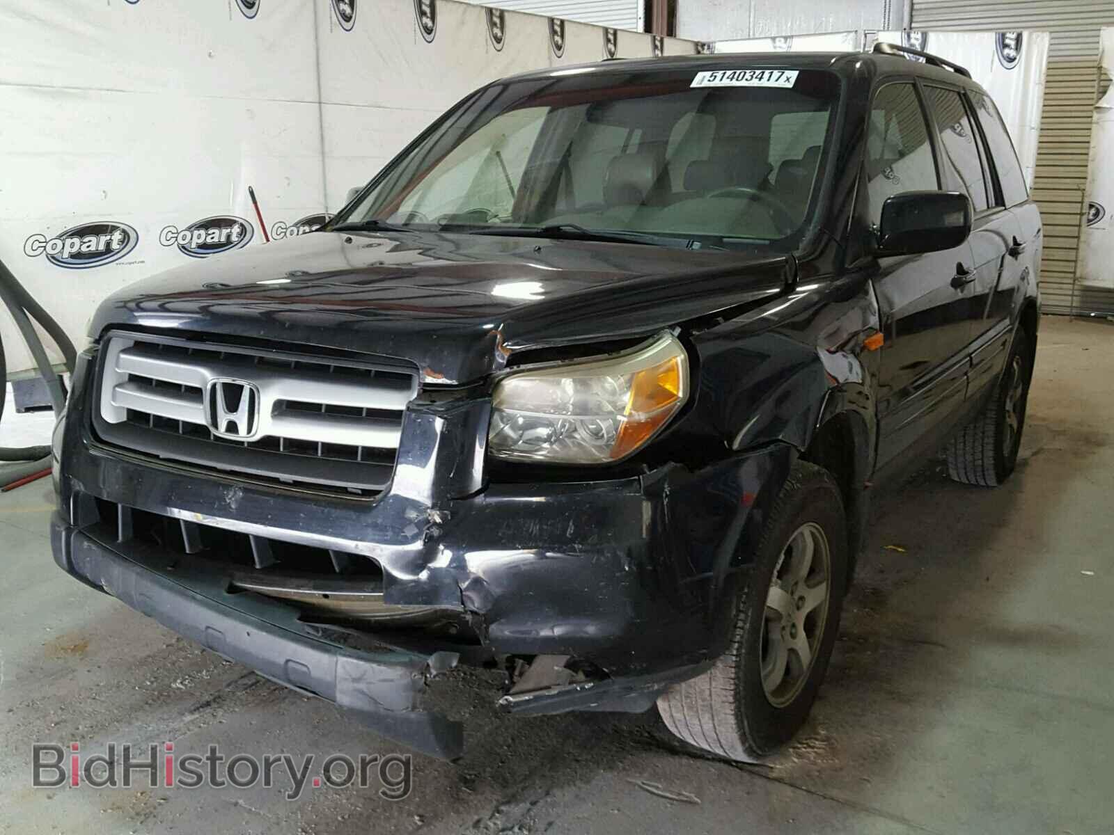 2006 HONDA PILOT - VIN: 5FNYF28576B013691 - Фото 2