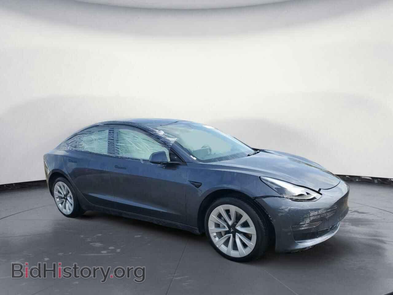 2022 TESLA MODEL 3 - VIN: 5YJ3E1EA6NF370304 - Фото 4