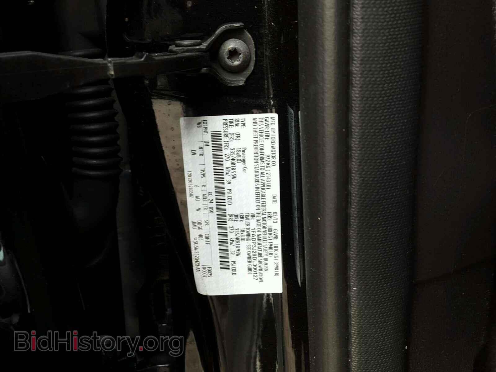 2013 FORD FOCUS - VIN: 1FADP3J29DL300127 - Фото 10