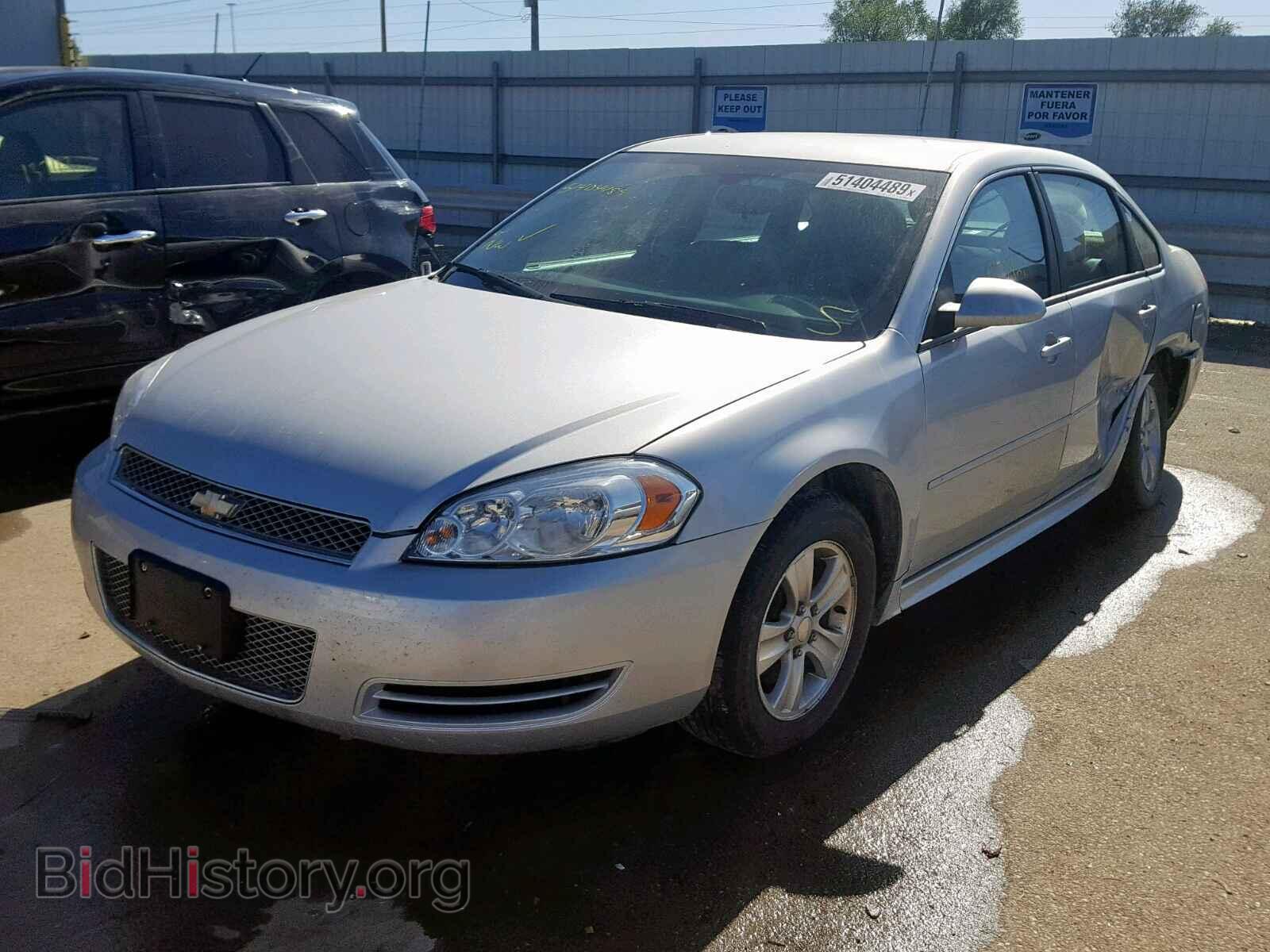 2013 CHEVROLET IMPALA - VIN: 2G1WF5E35D1104382 - Фото 2