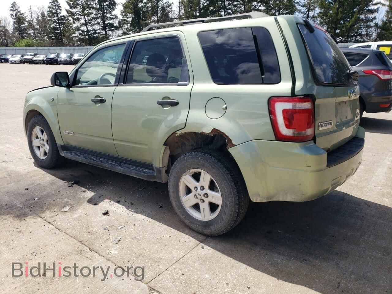 2008 FORD ESCAPE - VIN: 1FMCU59H08KC05224 - Фото 2